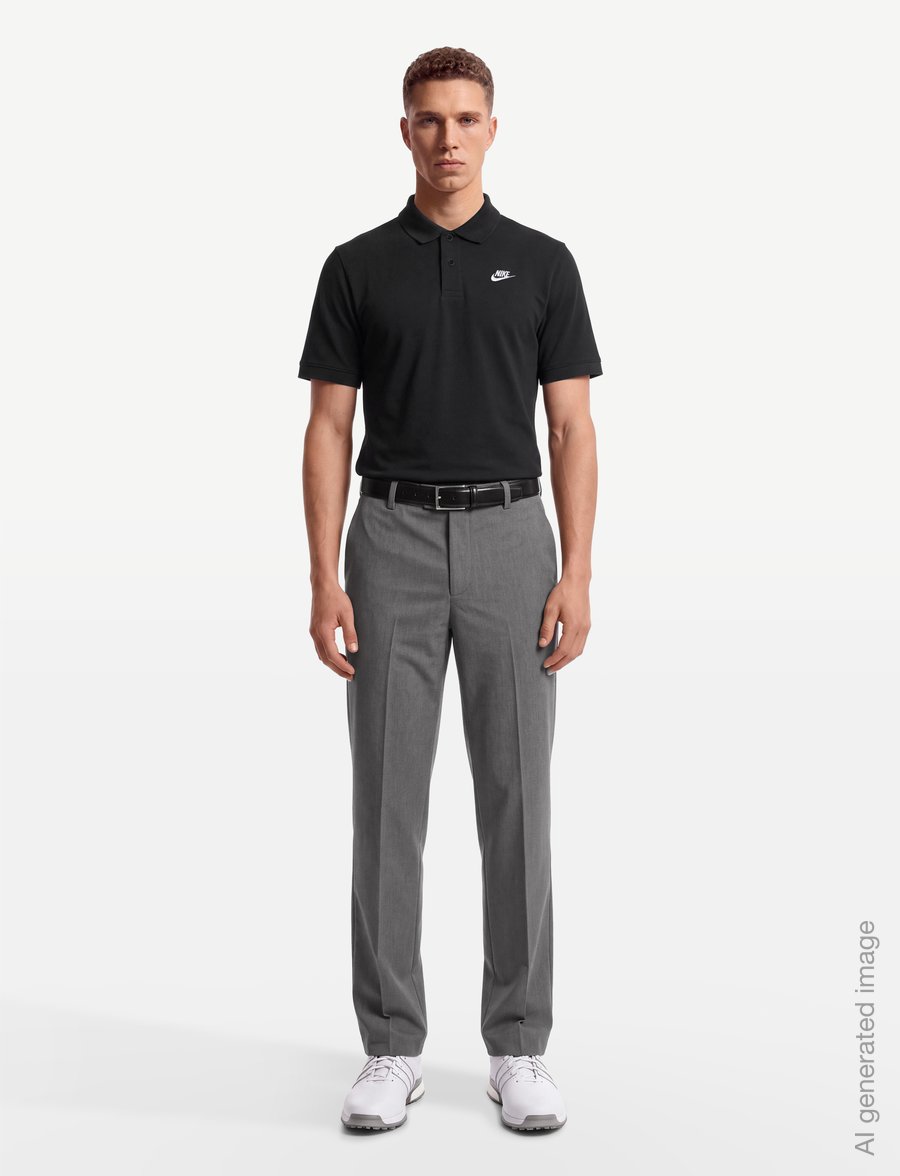 Nike - Nike Club Pique Polo - polos - black/white - 0