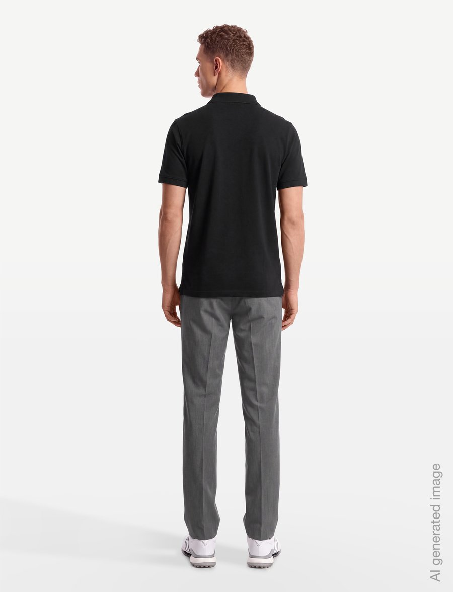 Nike - Nike Club Pique Polo - polos - black/white - 4