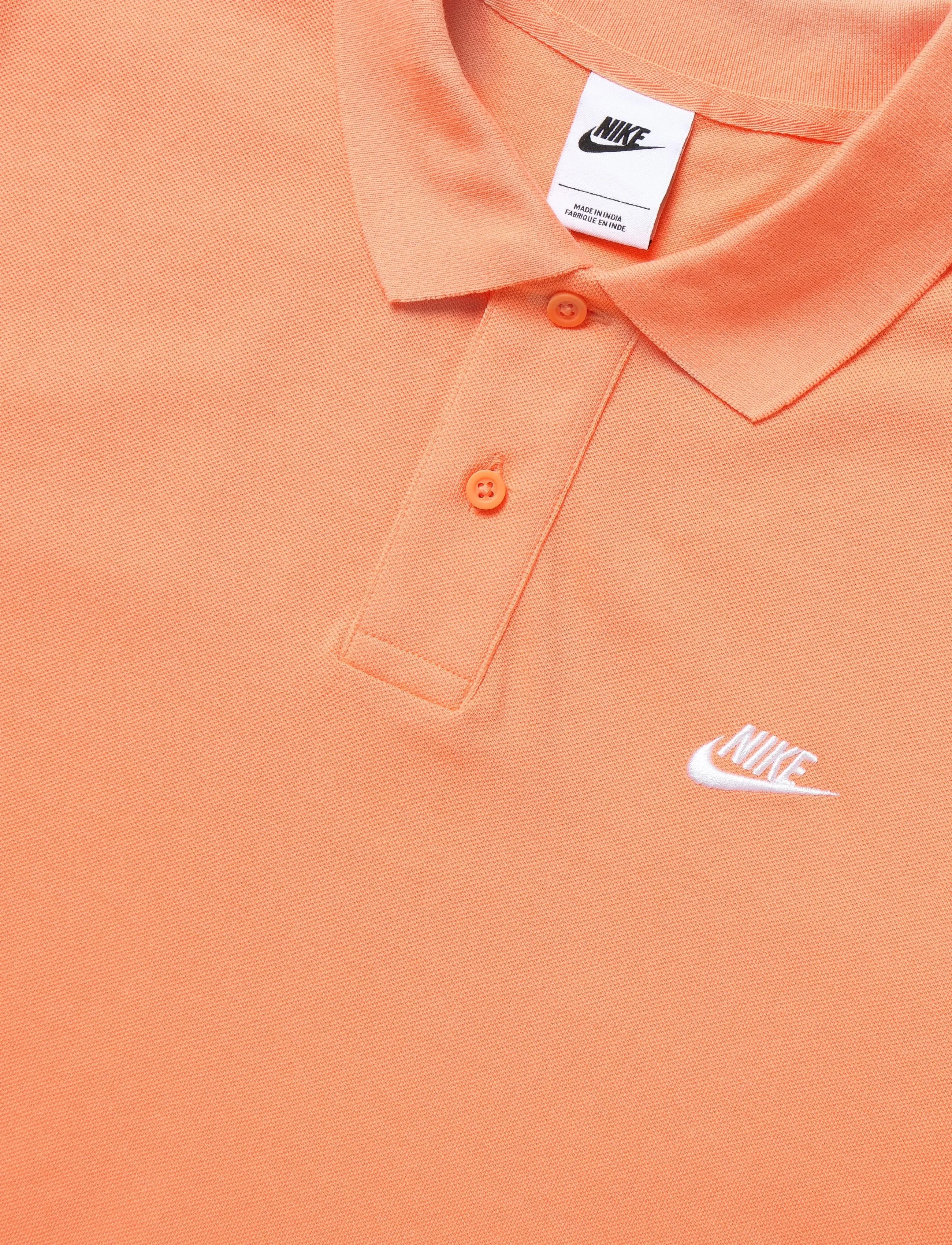 Nike - Nike Club Pique Polo - orange frost/white - 2
