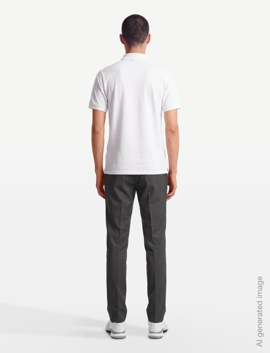 Nike - Nike Club Pique Polo - polos - white/black - 4