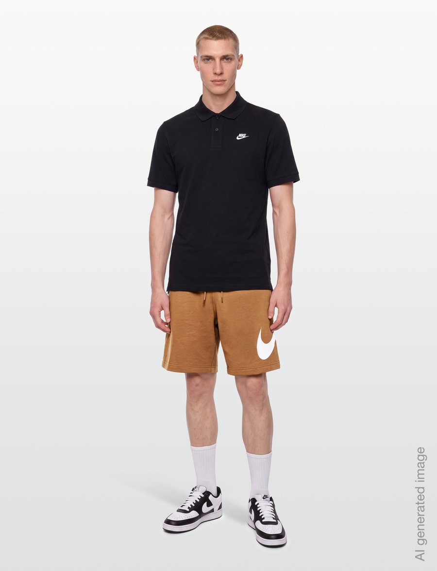 Nike - M N K CLUB BB SHORT GX - hosen - ale brown/ale brown/white - 0