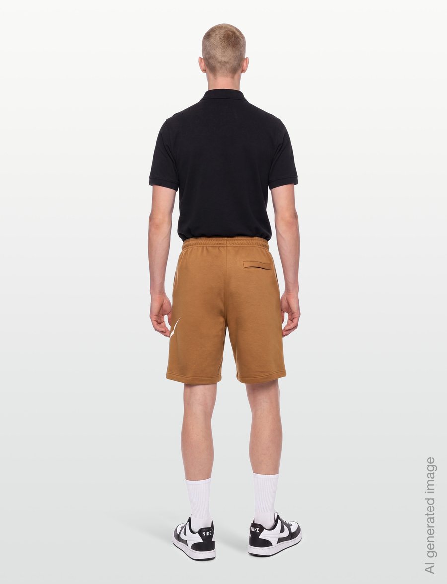 Nike - M N K CLUB BB SHORT GX - hosen - ale brown/ale brown/white - 4