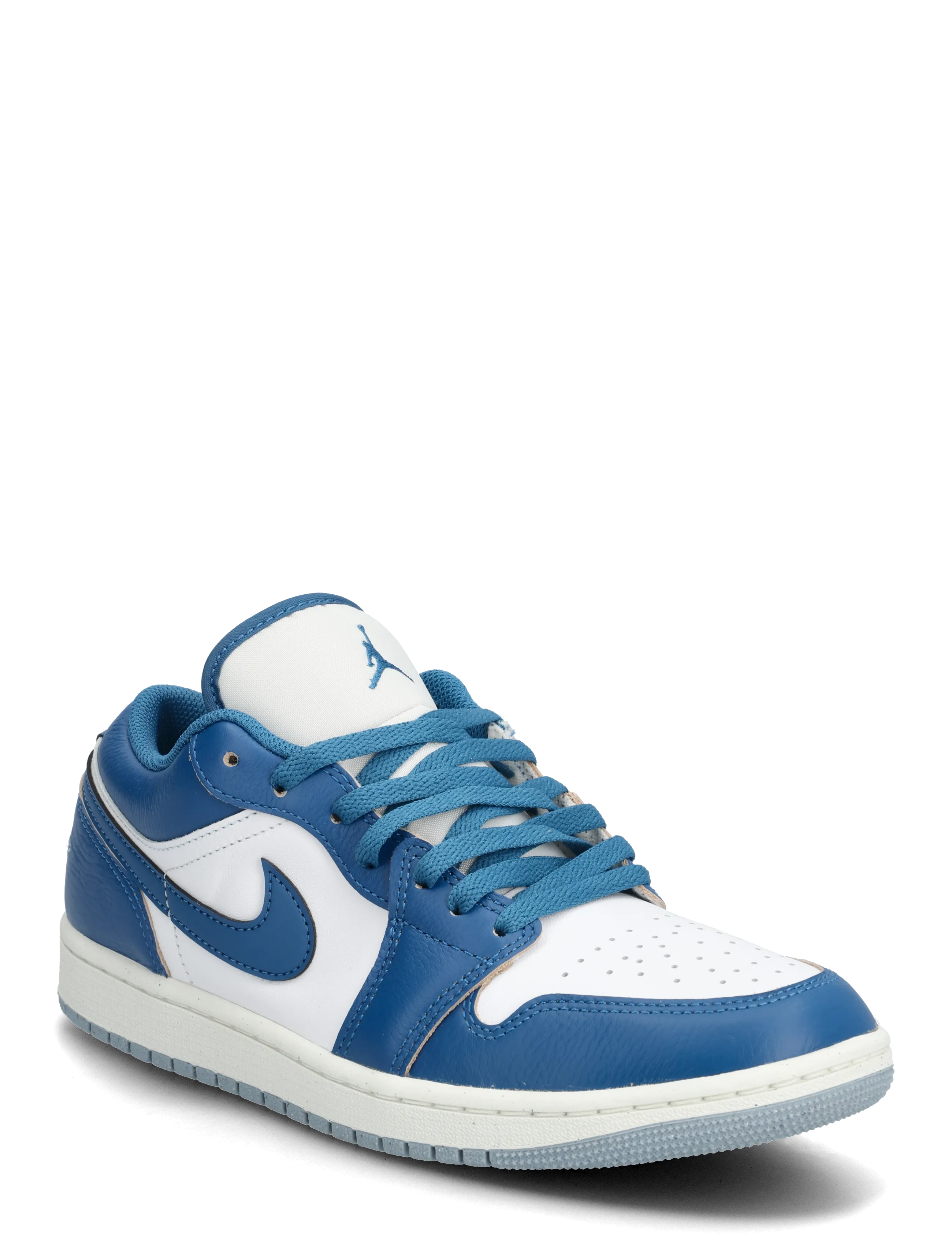 Nike Air Jordan 1 Low SE - Sneakers - WHITE/INDUSTRIAL BLUE-BLUE GREY-SAIL / blue
