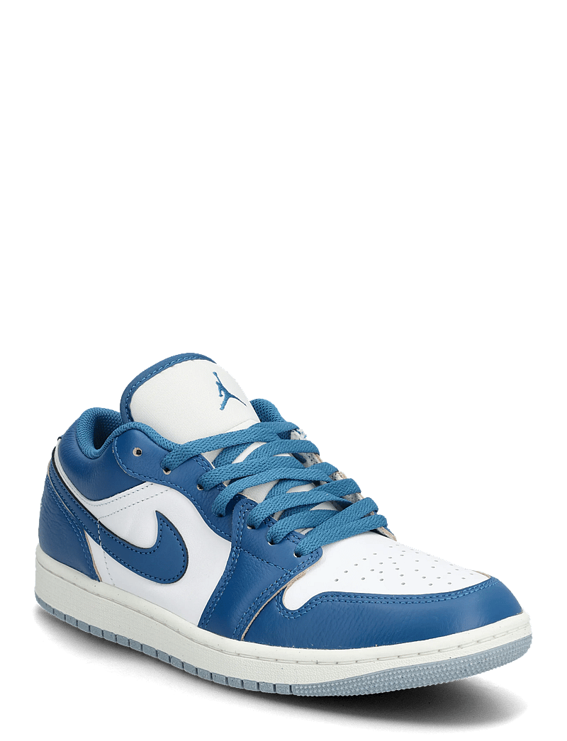 Nike - Air Jordan 1 Low SE - white/industrial blue-blue grey-sail - 0