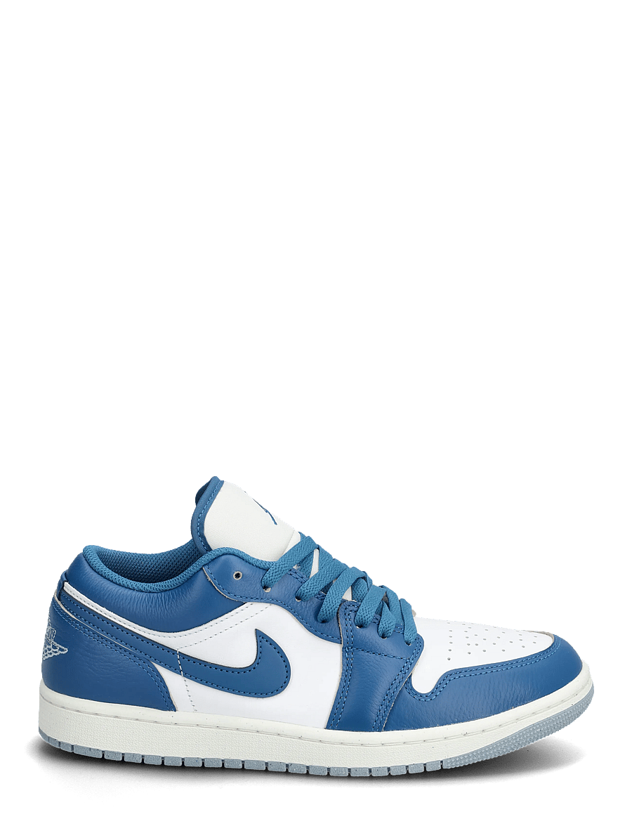 Nike - Air Jordan 1 Low SE - white/industrial blue-blue grey-sail - 1