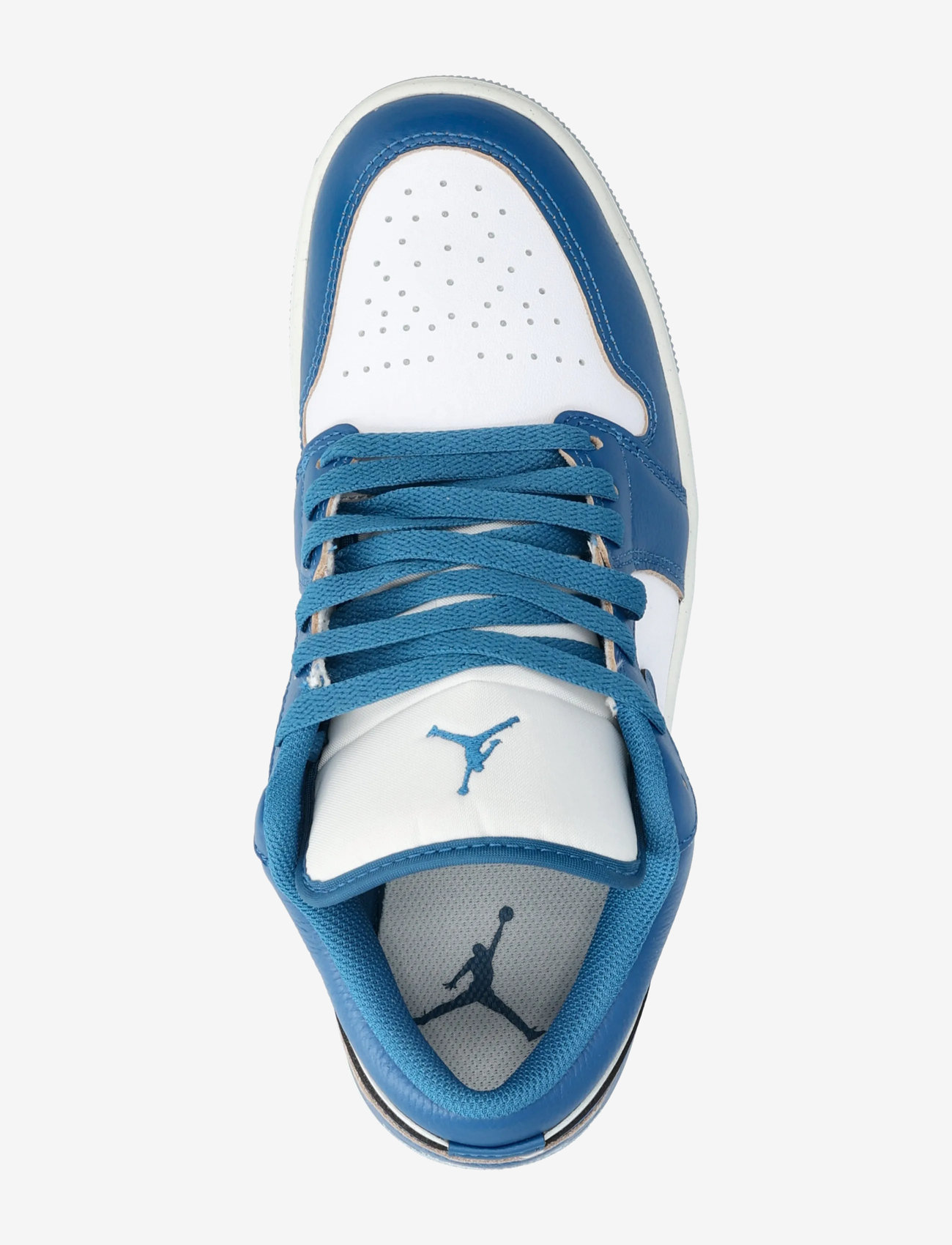 Nike - Air Jordan 1 Low SE - white/industrial blue-blue grey-sail - 3