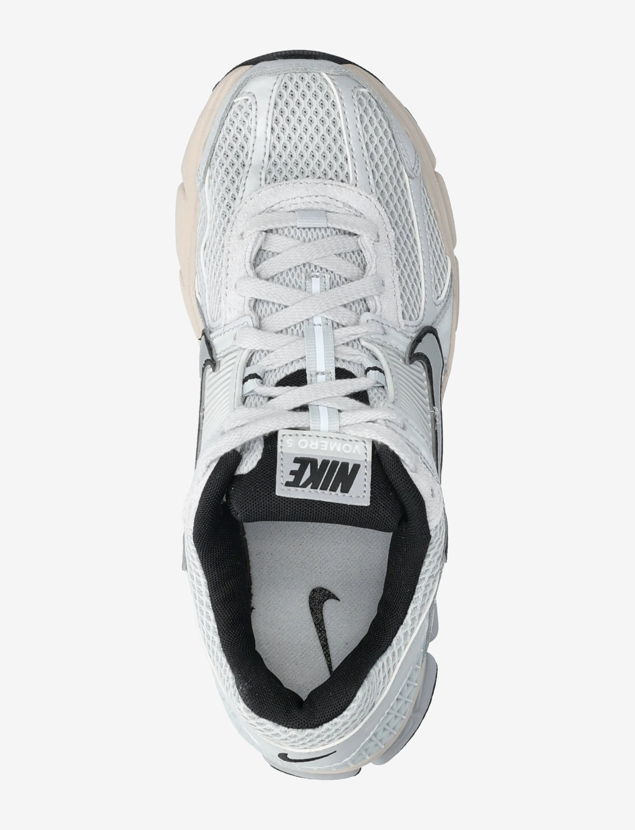 Nike - NIKE Zoom Vomero 5 - låga sneakers - platinum/chrome/lt orewood brn - 3