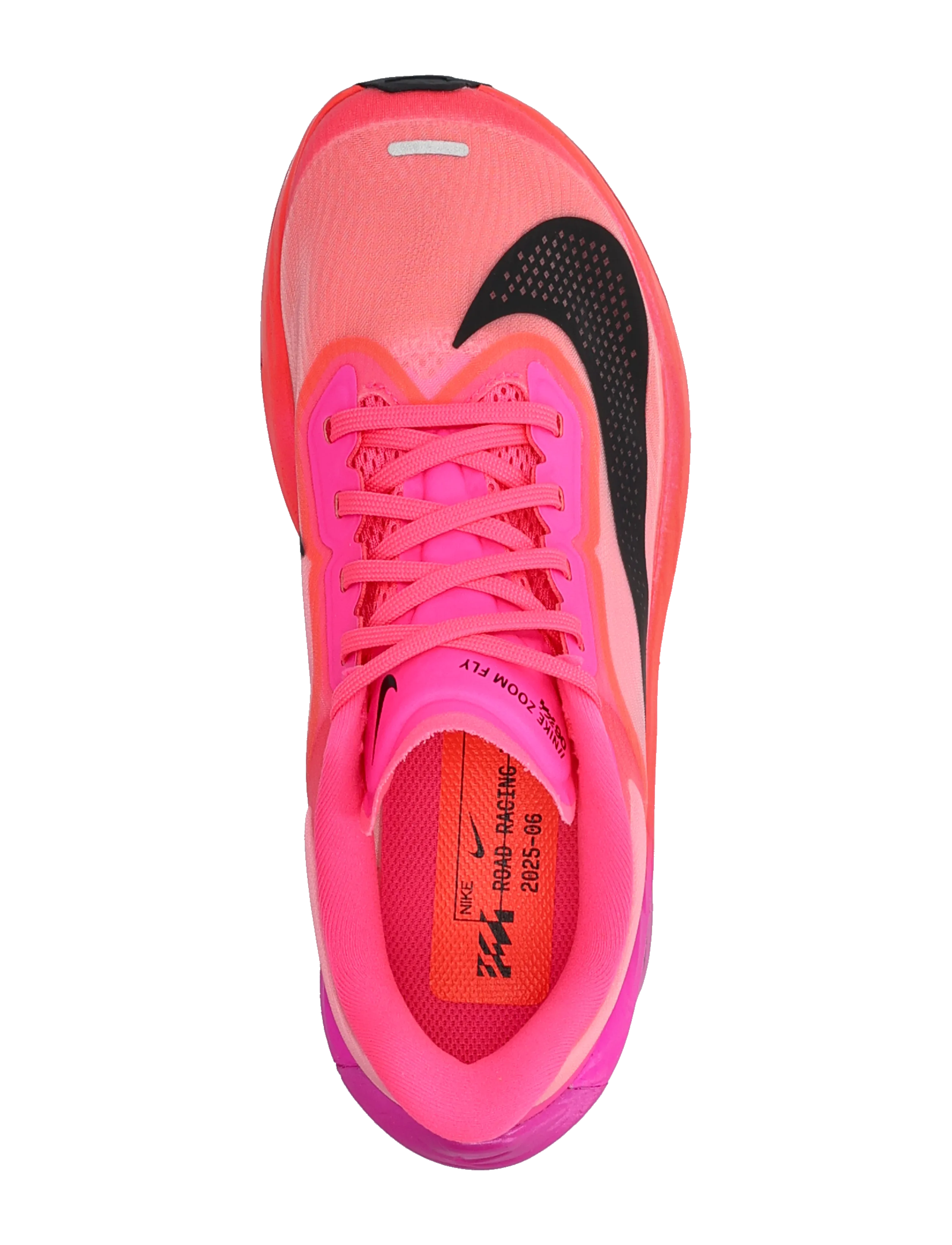 Nike - W ZOOM FLY 6 - löparskor - hyper pink/black-laser crimson - 3
