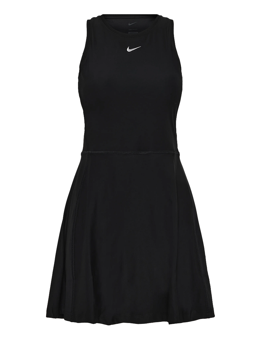Nike - W NK DF VICTORY DRESS - kleider & röcke - black/white - 0