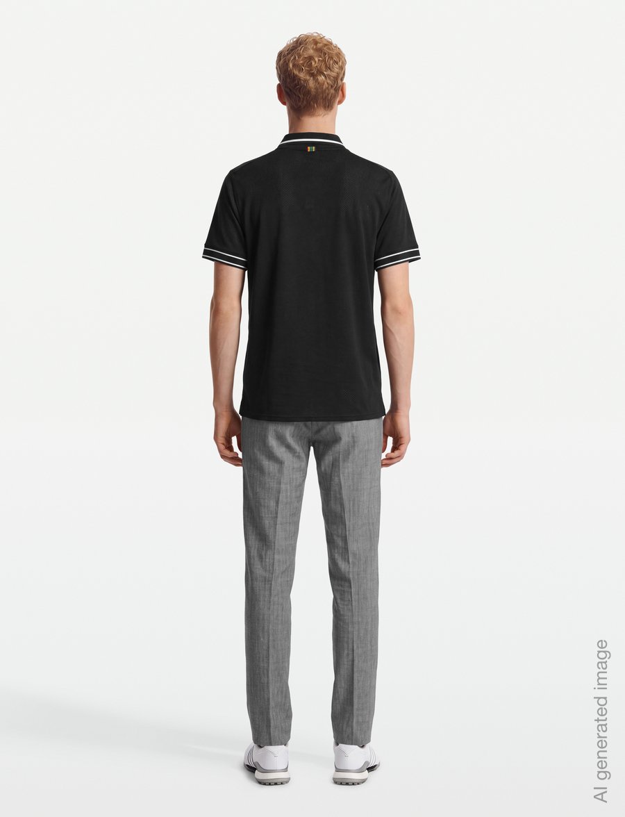 Nike - NikeCourt Heritage Men"s Tenni - poloshirts - black/white - 4