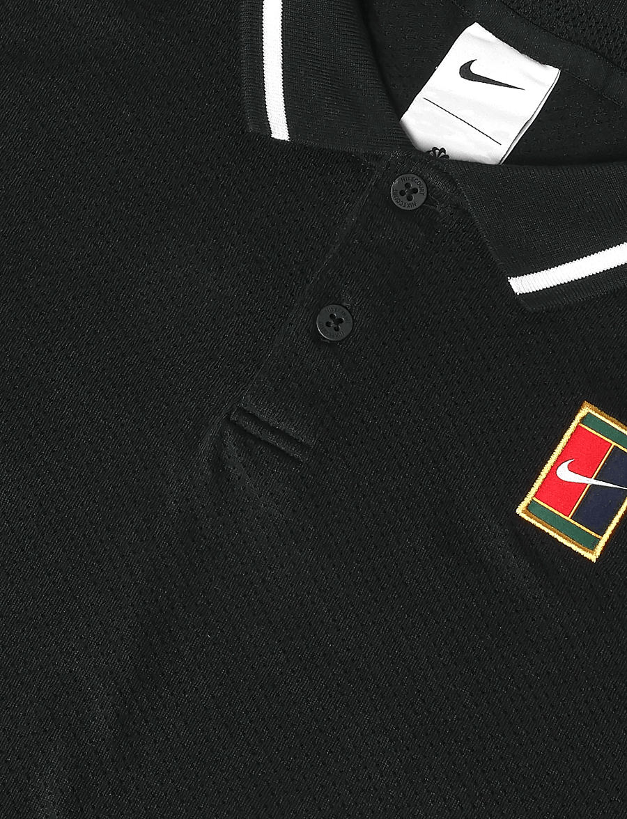 Nike - NikeCourt Heritage Men"s Tenni - polos - black/white - 2