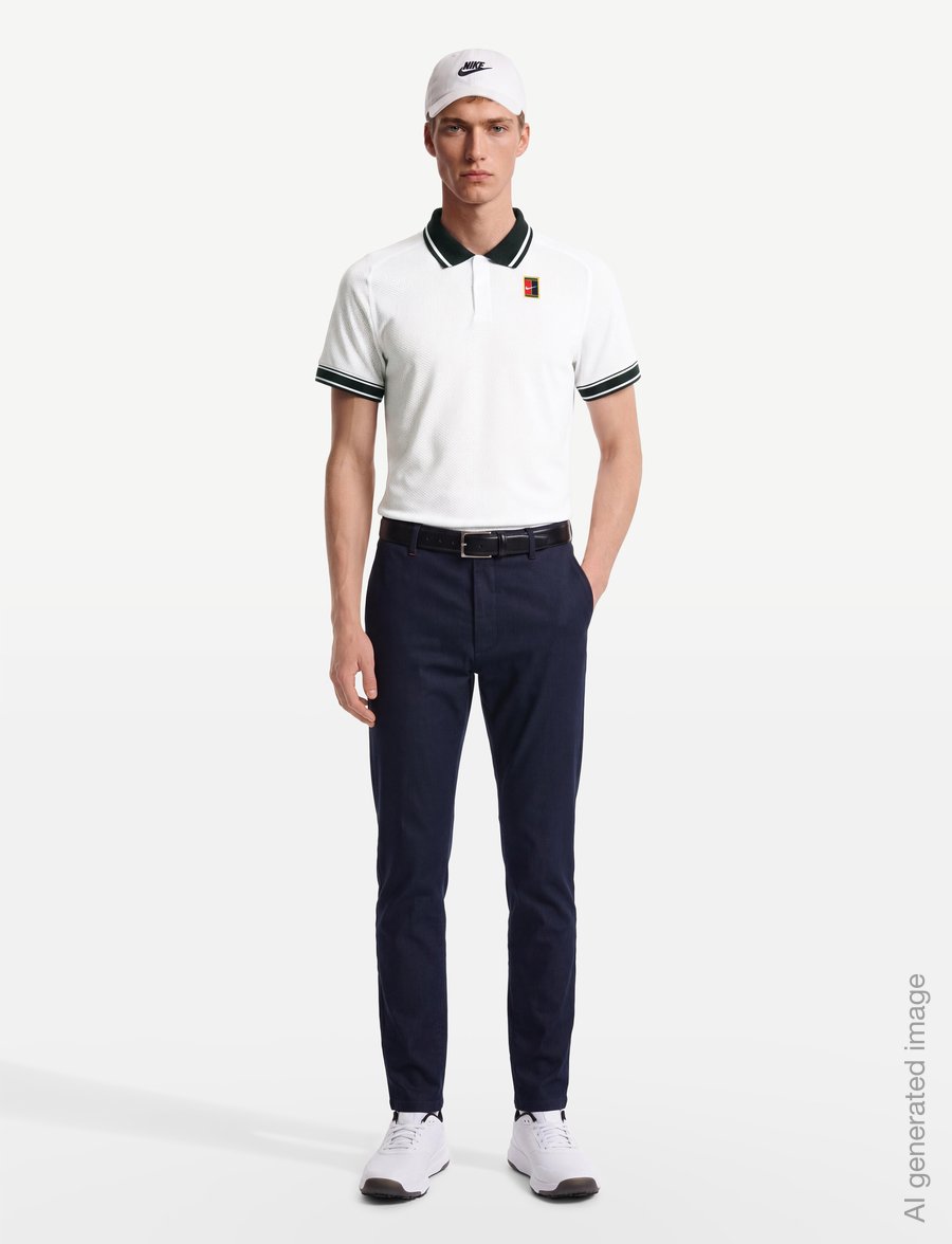 Nike - NikeCourt Heritage Men"s Tenni - poloshirts - white/black - 0