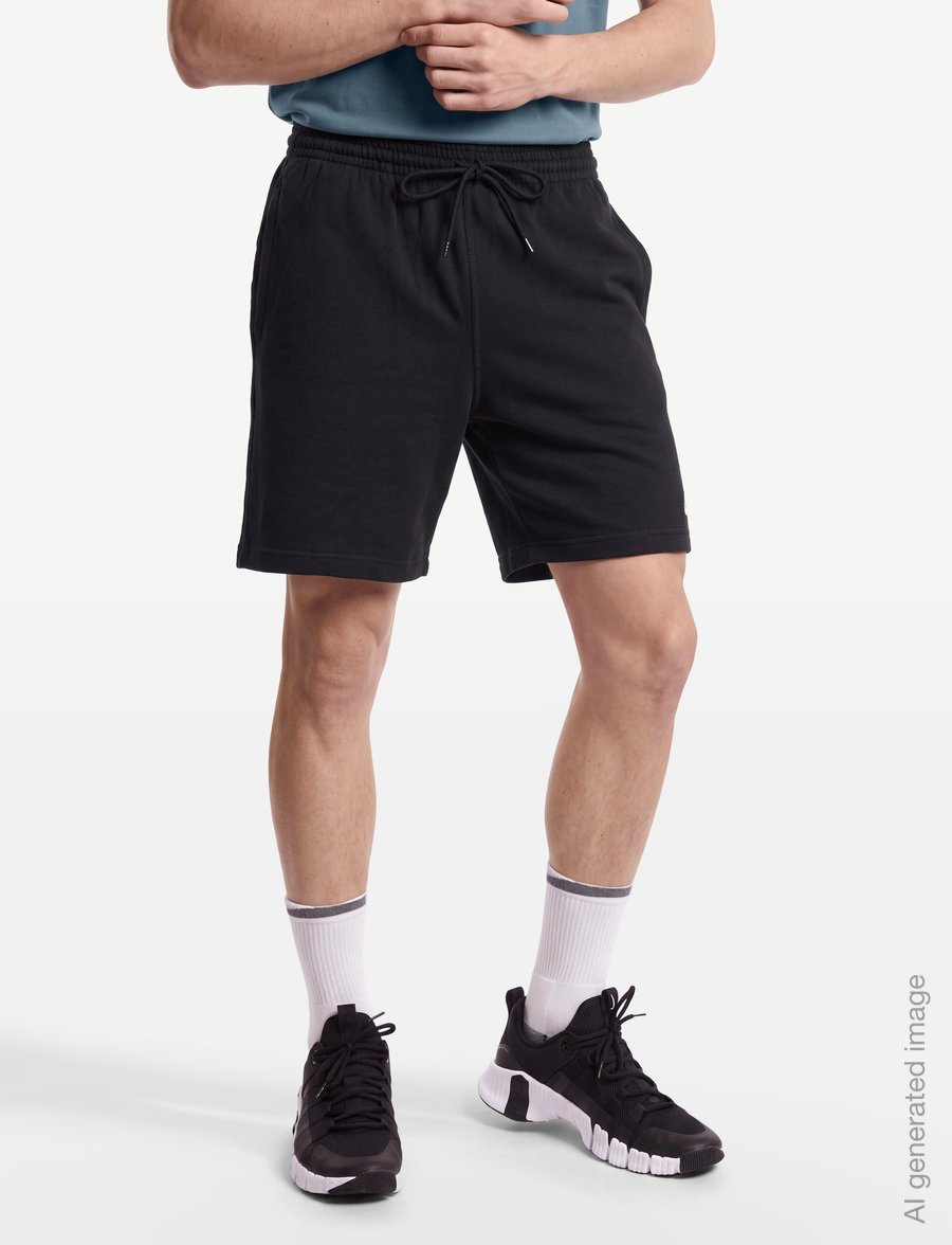 Nike - NIKE CLUB SHORT - bottoms - black/white - 3