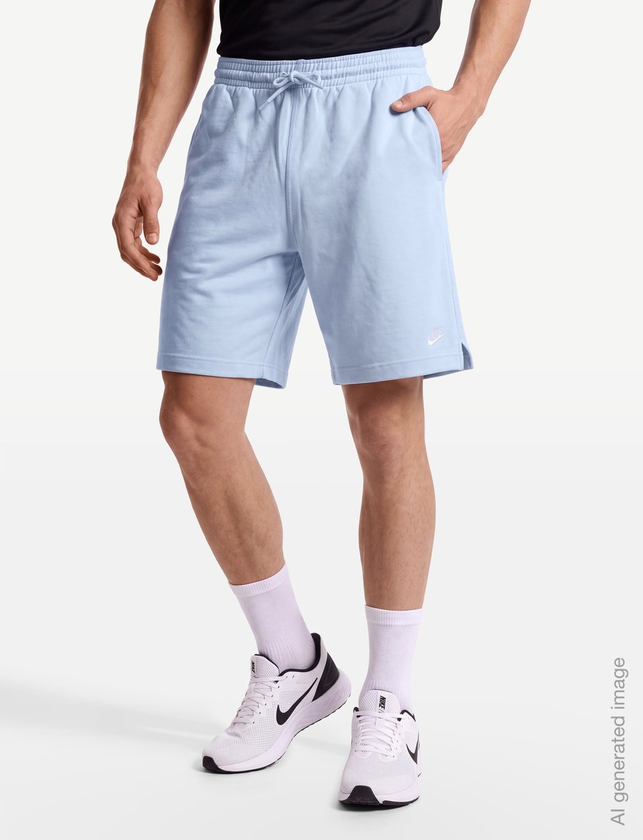Nike - NIKE CLUB SHORT - püksid - hydrogen blue/white - 3