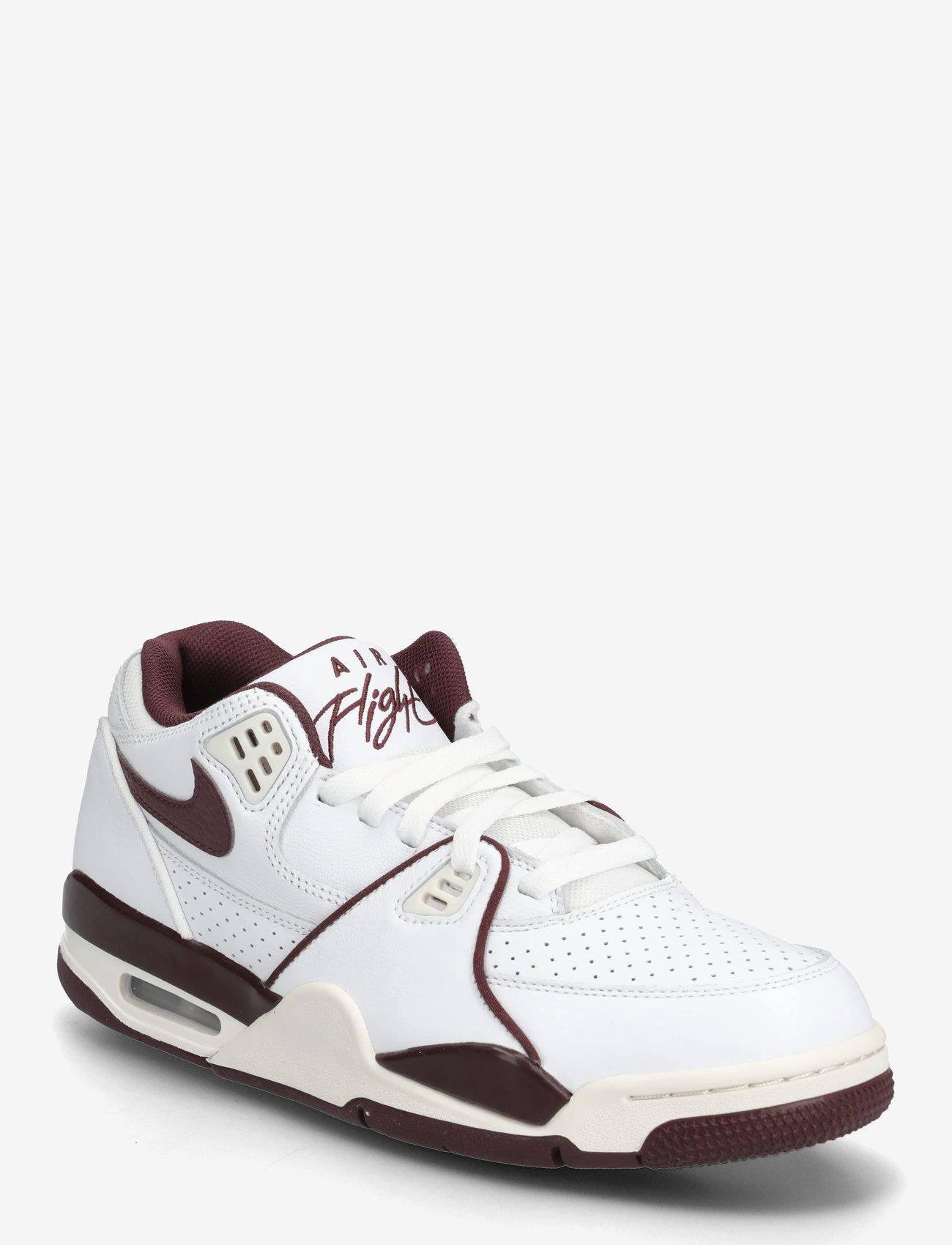 Nike - Air Flight ´89 Low - kõrge säärega tossud - white/burgundy crush/phantom - 0