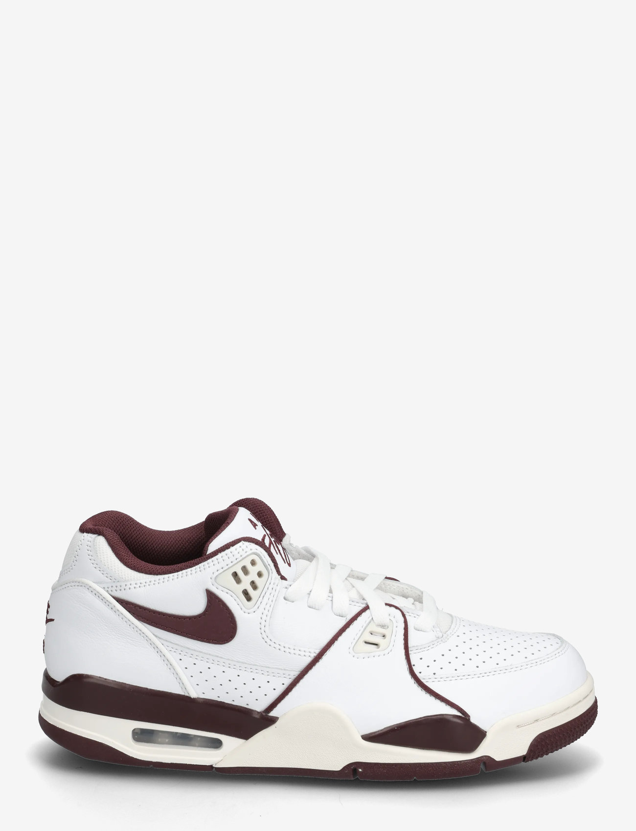 Nike - Air Flight ´89 Low - kõrge säärega tossud - white/burgundy crush/phantom - 1