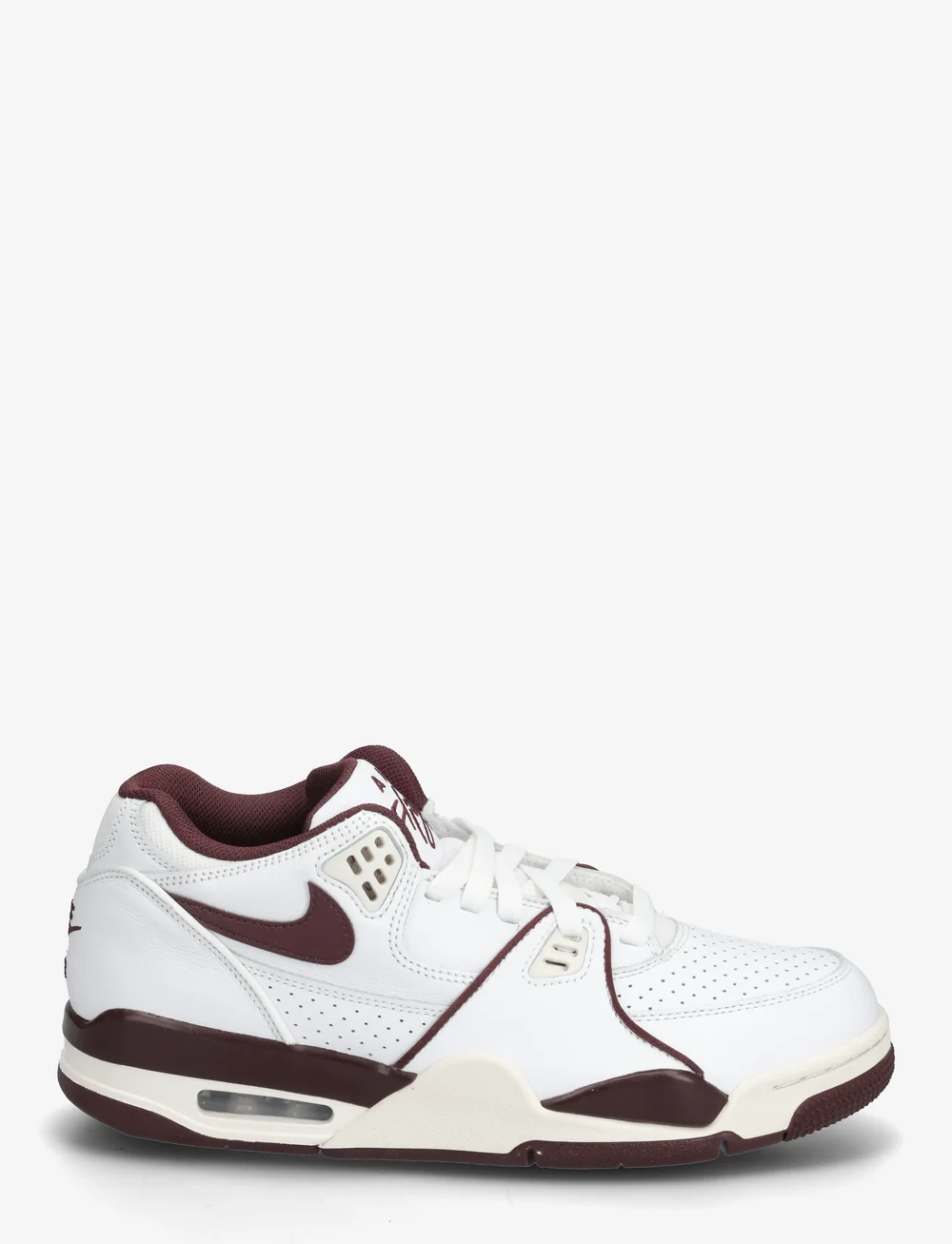 Nike - Air Flight ´89 Low - niedriger schnitt - white/burgundy crush/phantom - 1