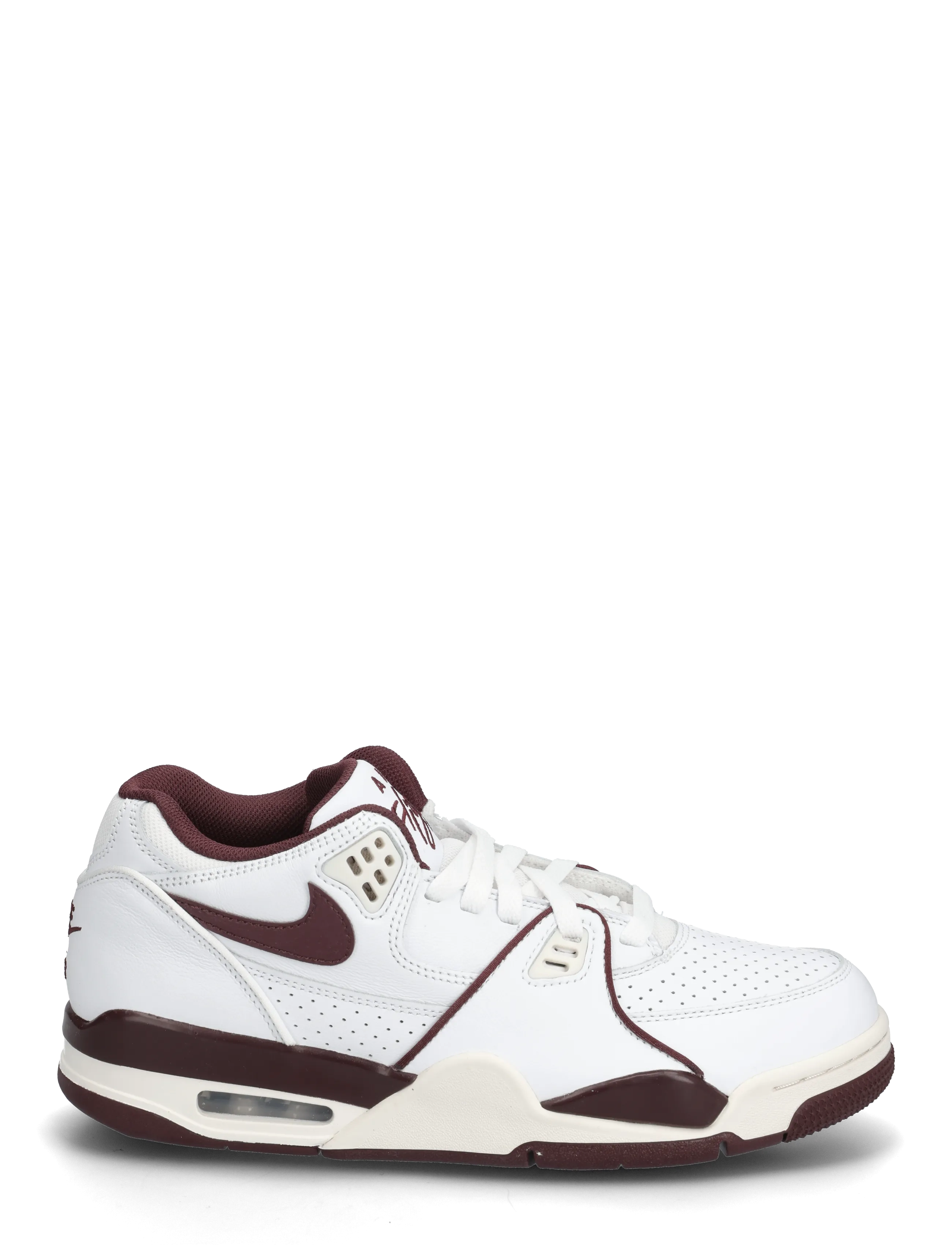 Nike - Air Flight ´89 Low - white/burgundy crush/phantom - 1