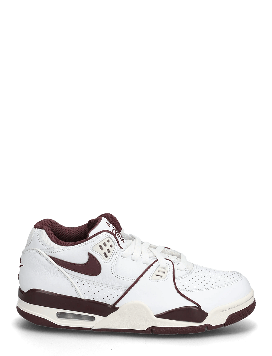 Nike - Air Flight ´89 Low - niedriger schnitt - white/burgundy crush/phantom - 1