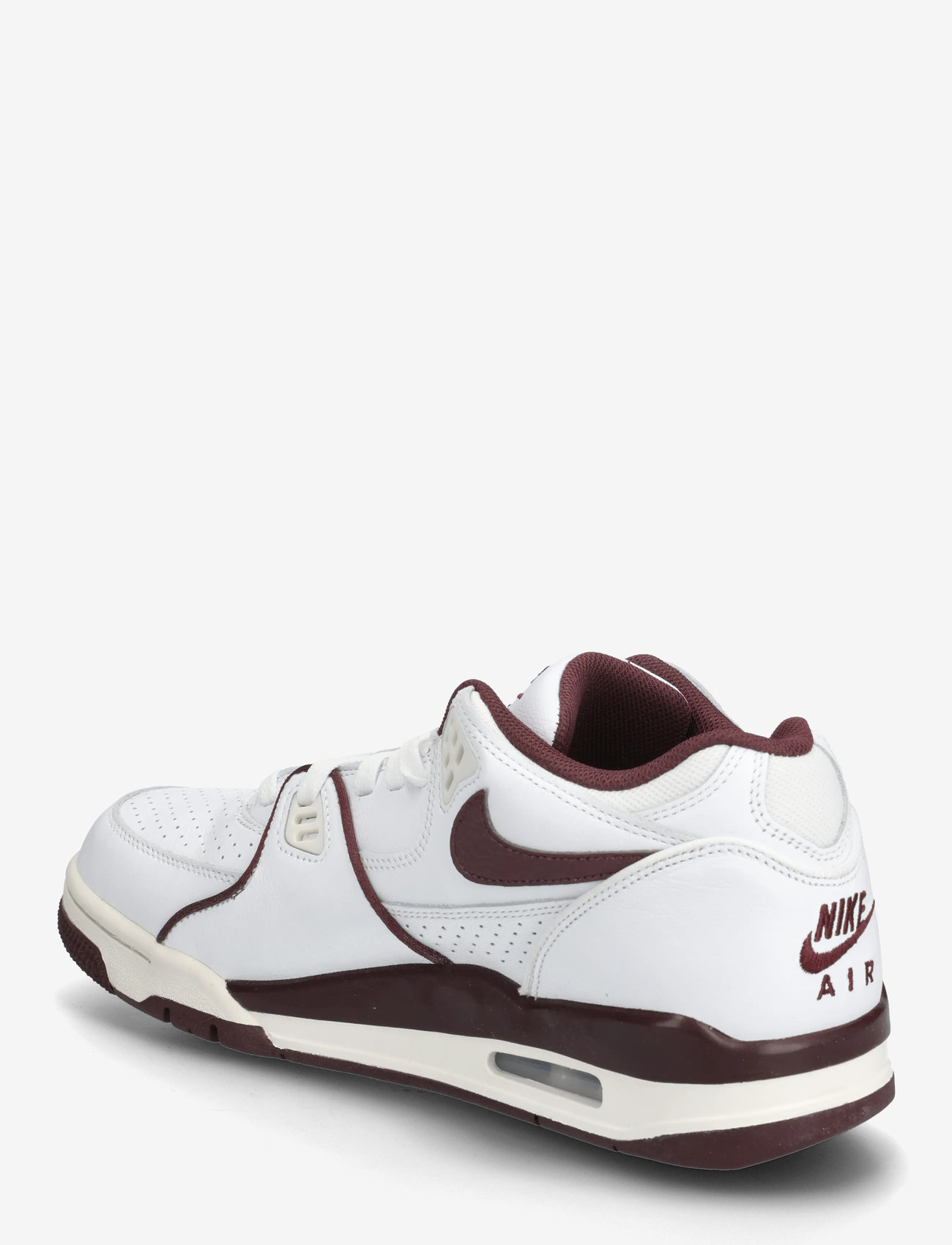 Nike - Air Flight ´89 Low - kõrge säärega tossud - white/burgundy crush/phantom - 2