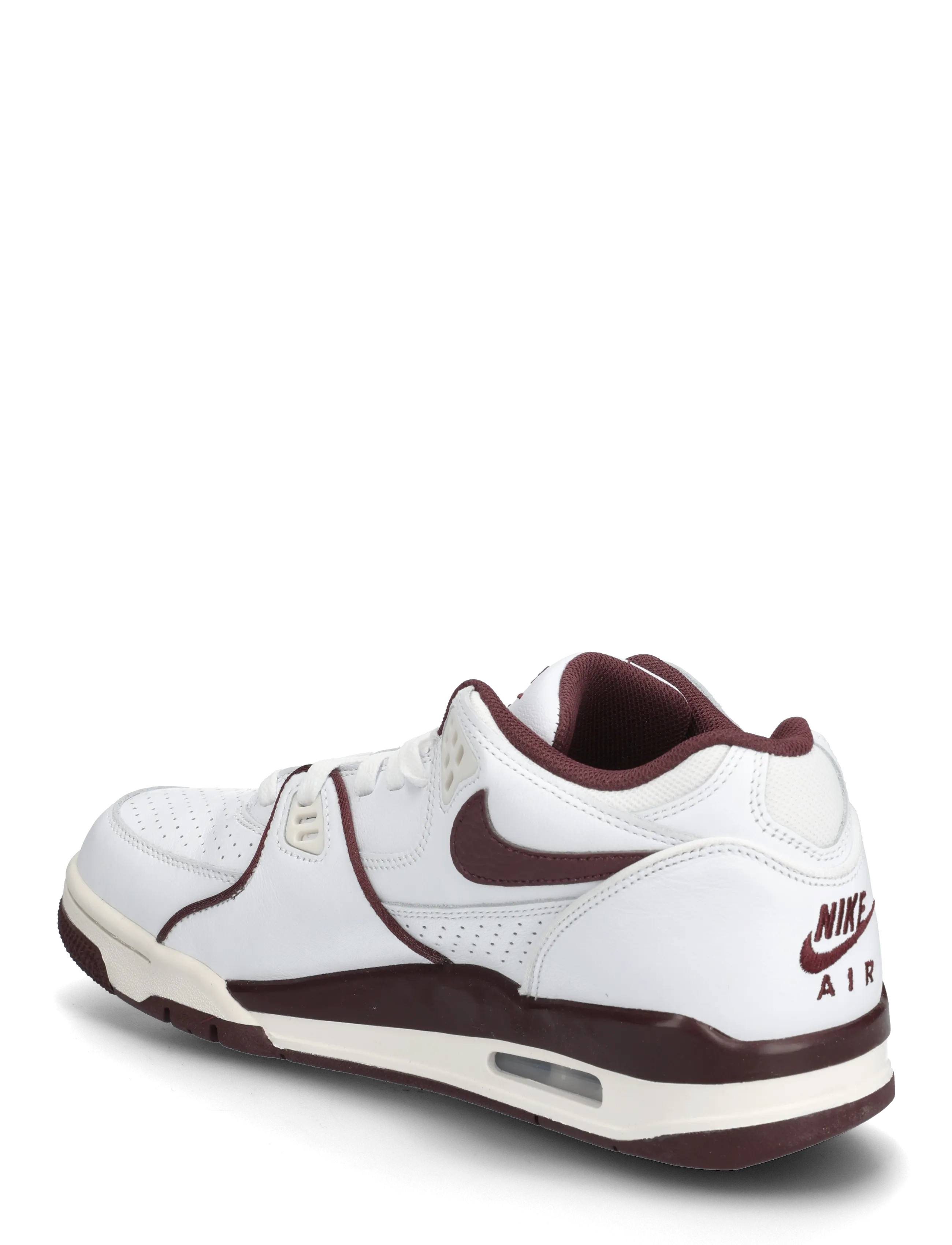 Nike - Air Flight ´89 Low - white/burgundy crush/phantom - 2
