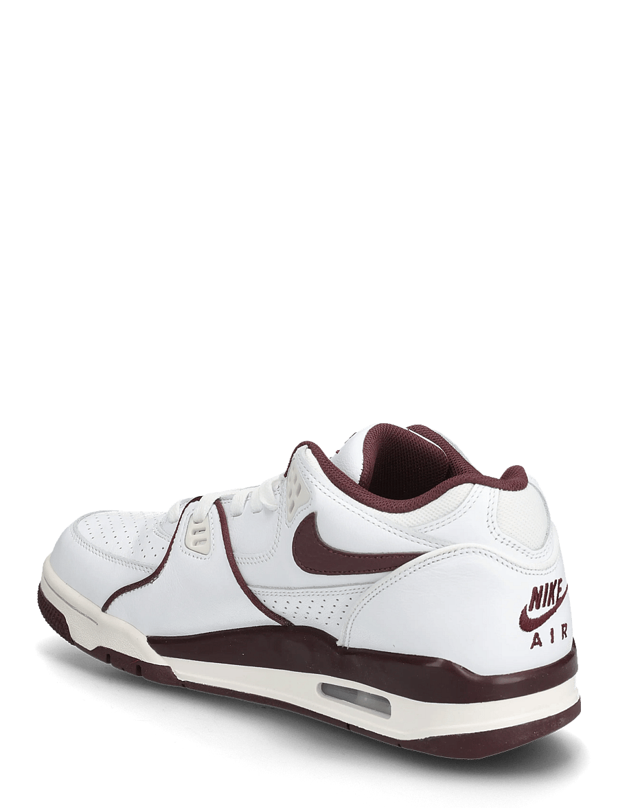 Nike - Air Flight ´89 Low - niedriger schnitt - white/burgundy crush/phantom - 2