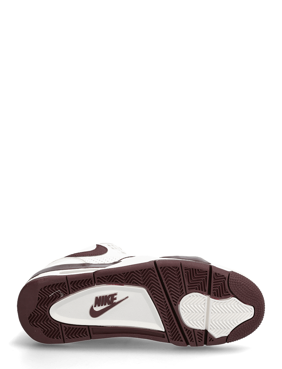 Nike - Air Flight ´89 Low - niedriger schnitt - white/burgundy crush/phantom - 4
