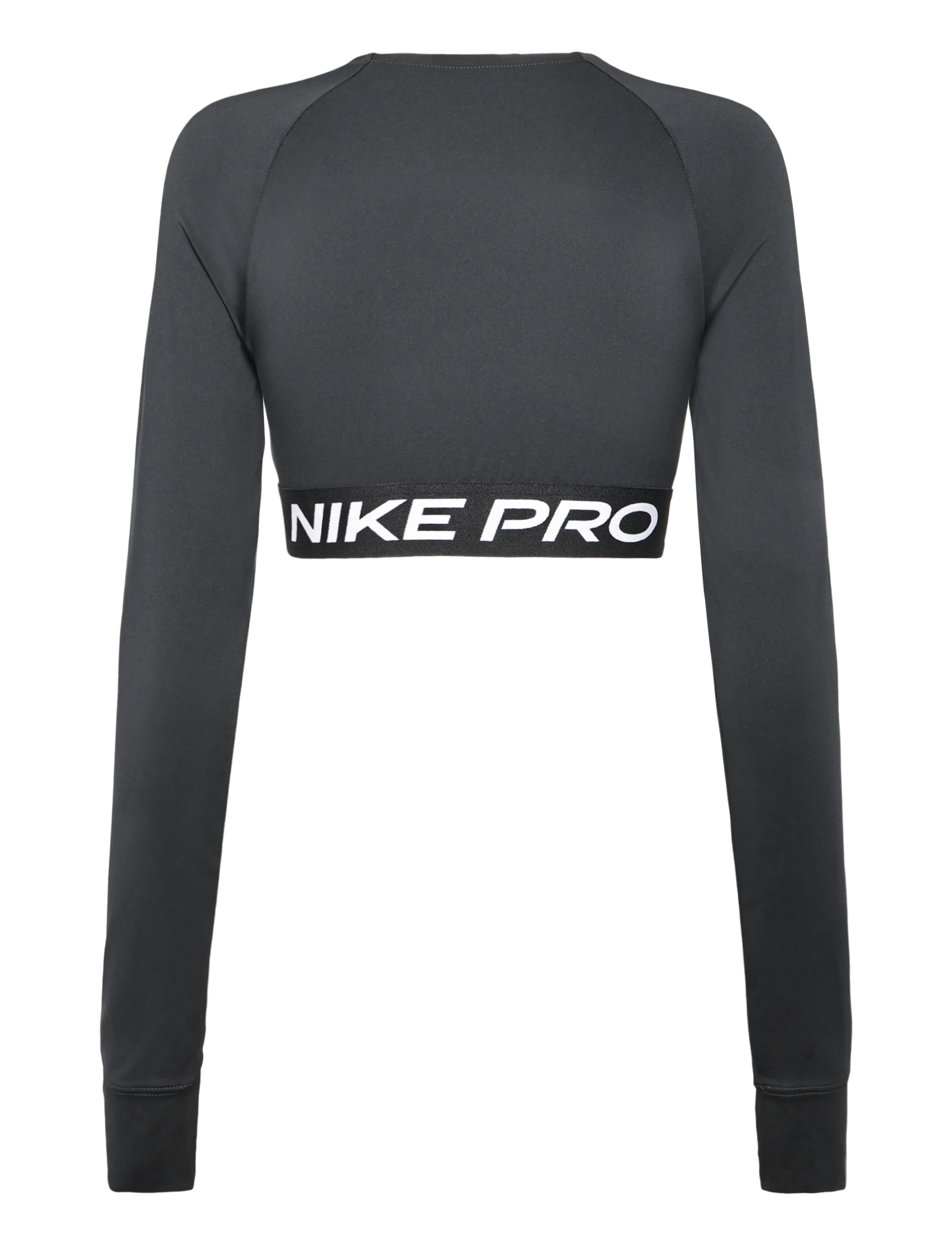 Nike - NIKE PRO DF 365 CROP LS - crop-tops - black/white - 1