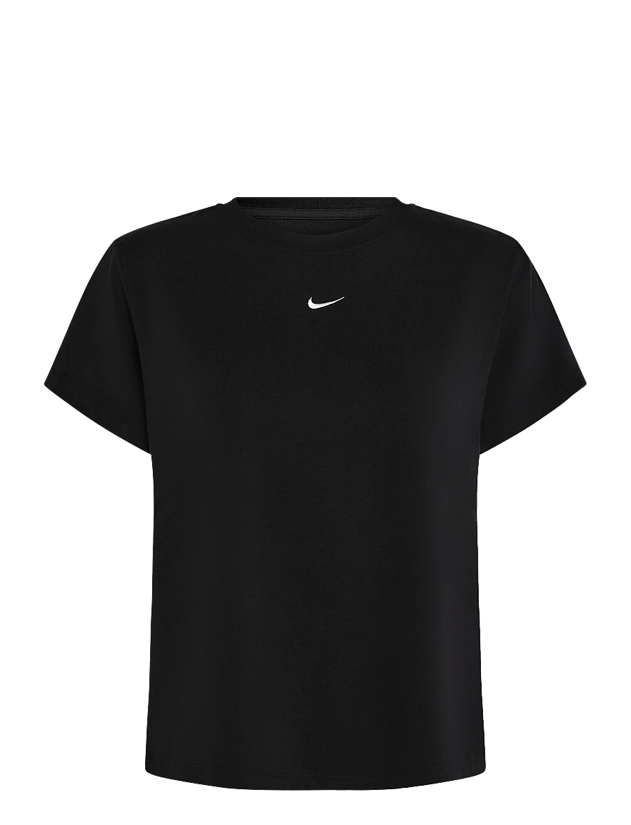 Nike - Nike Sportswear Chill Knit Wom - t-shirts - black/white - 0