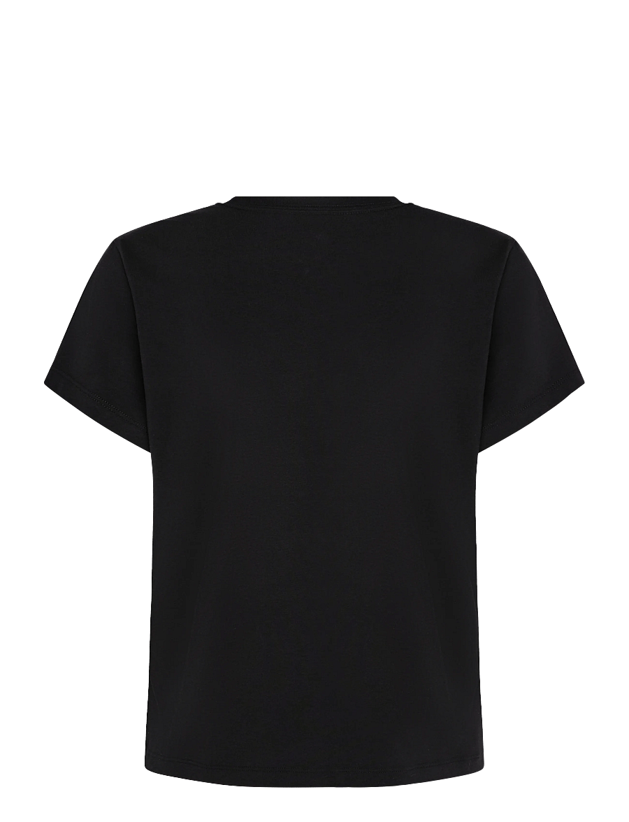 Nike - Nike Sportswear Chill Knit Wom - t-shirts - black/white - 1