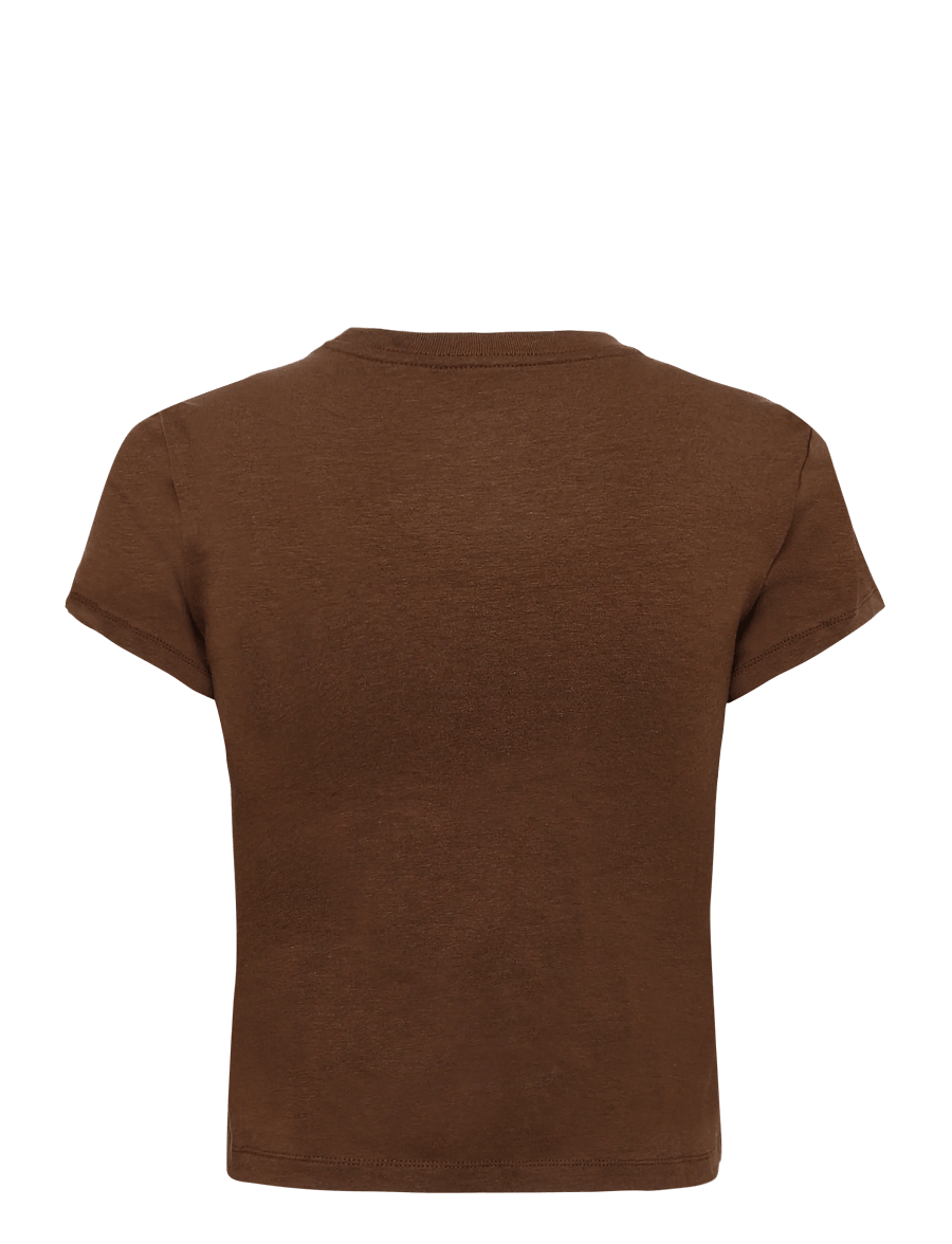 Nike - W NSW NK CHLL KNT MD CRP - crop-tops - cacao wow - 1