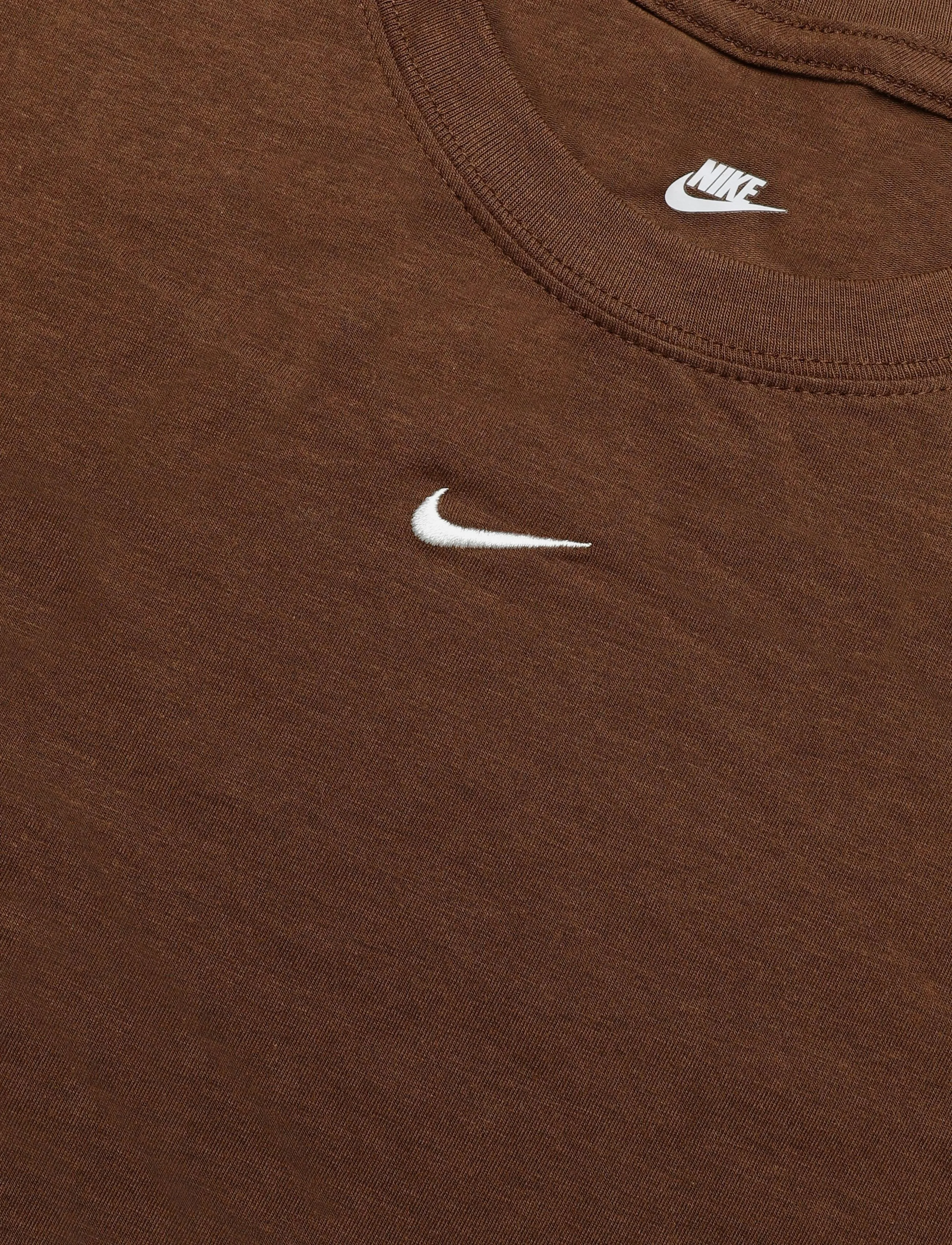 Nike - W NSW NK CHLL KNT MD CRP - crop-tops - cacao wow - 2