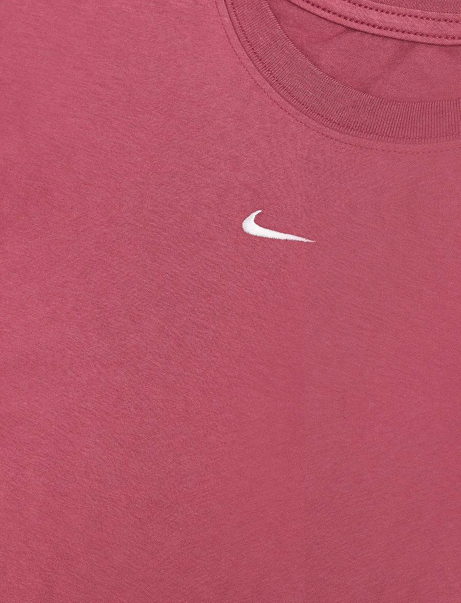 Nike - W NSW NK CHLL KNT MD CRP - t-shirts - pink smoke/sail - 2