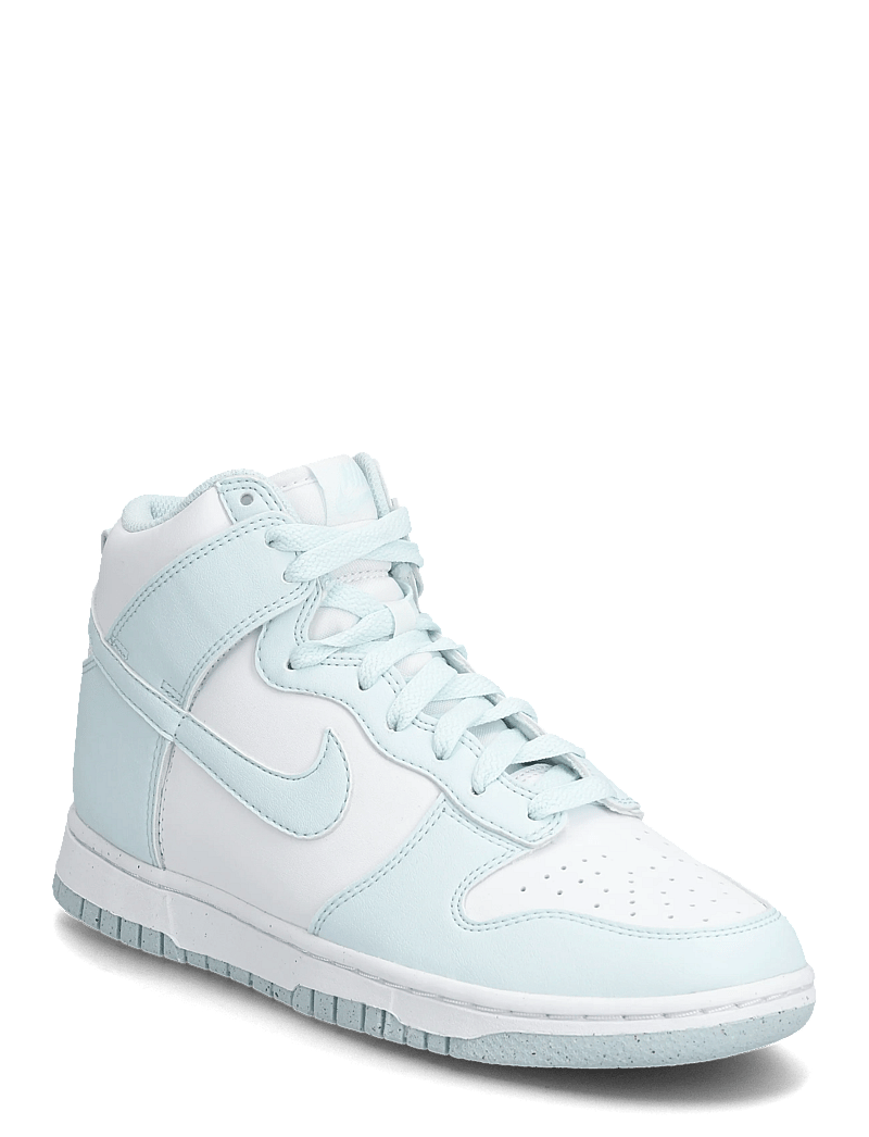 Nike - NIKE Dunk High - höga sneakers - white/glacier blue/white - 0