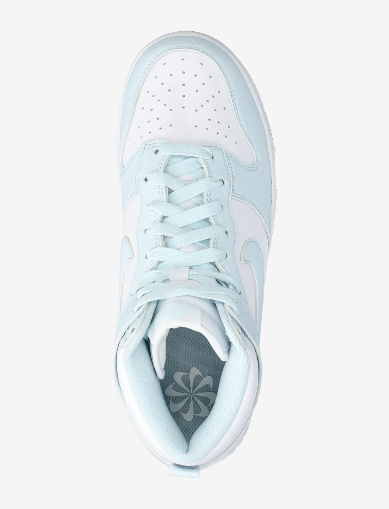 Nike - NIKE Dunk High - höga sneakers - white/glacier blue/white - 3