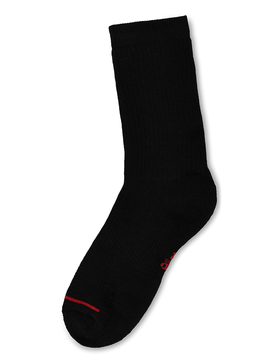 Nike - U J ED POLY CREW JOR 6PR - 144 - strümpfe - black/gym red/white - 1