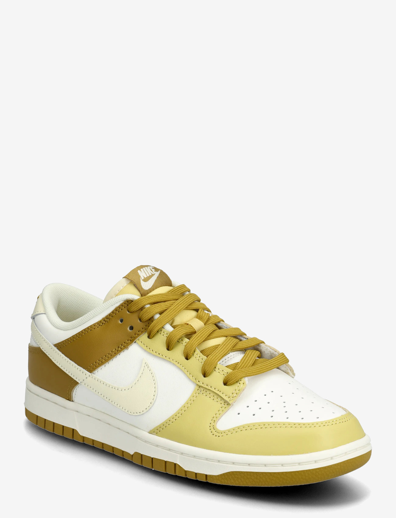 Nike - Dunk Low Retro - låga sneakers - bronzine/coconut milk/saturn gold/sail - 0