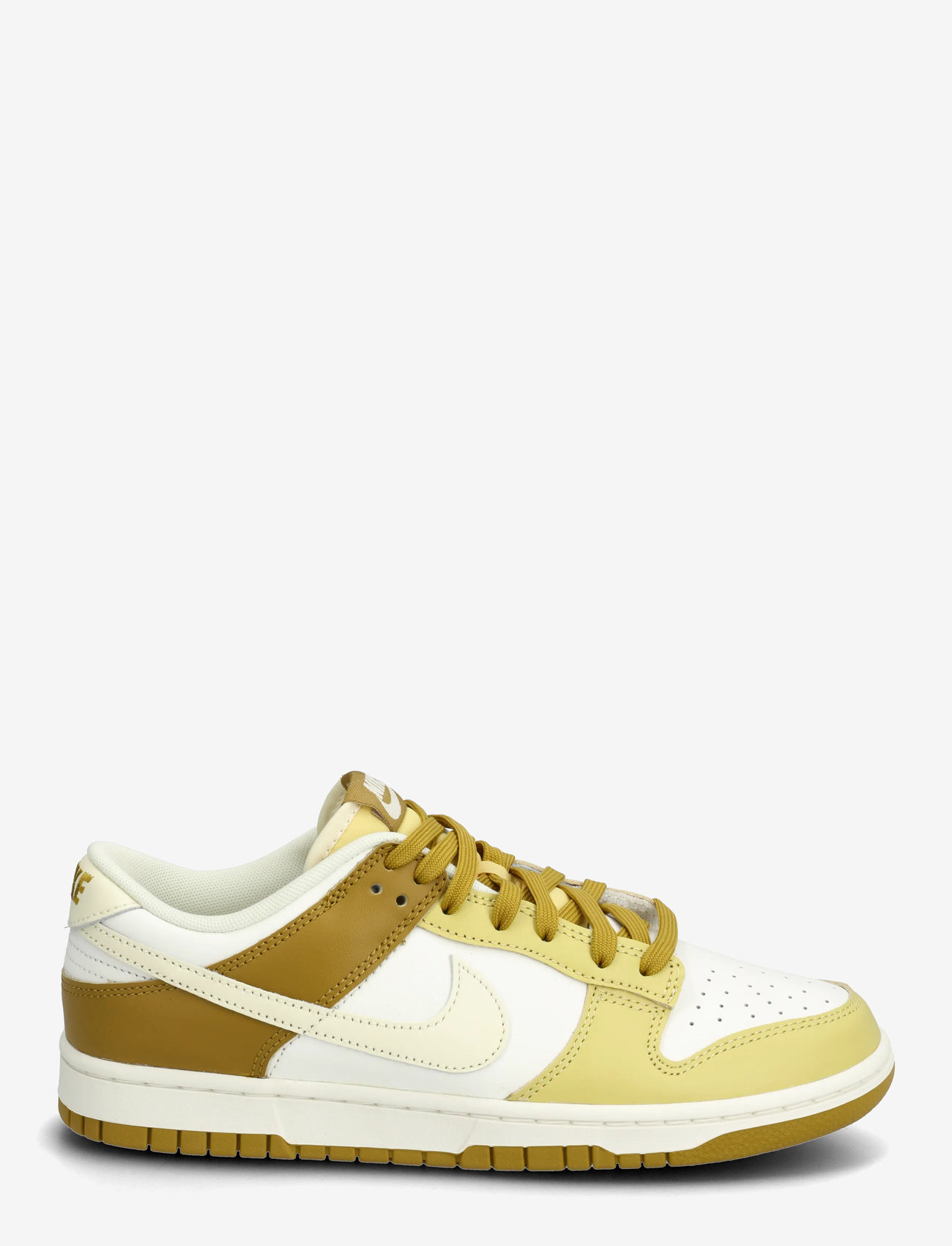 Nike - Dunk Low Retro - låga sneakers - bronzine/coconut milk/saturn gold/sail - 1