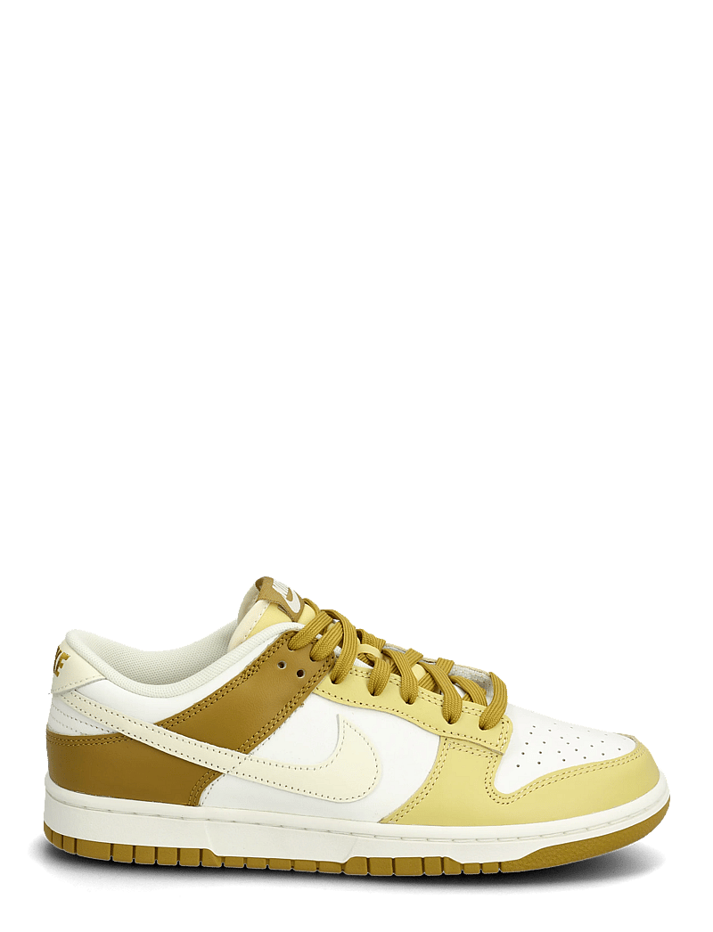Nike - Dunk Low Retro - låga sneakers - bronzine/coconut milk/saturn gold/sail - 1