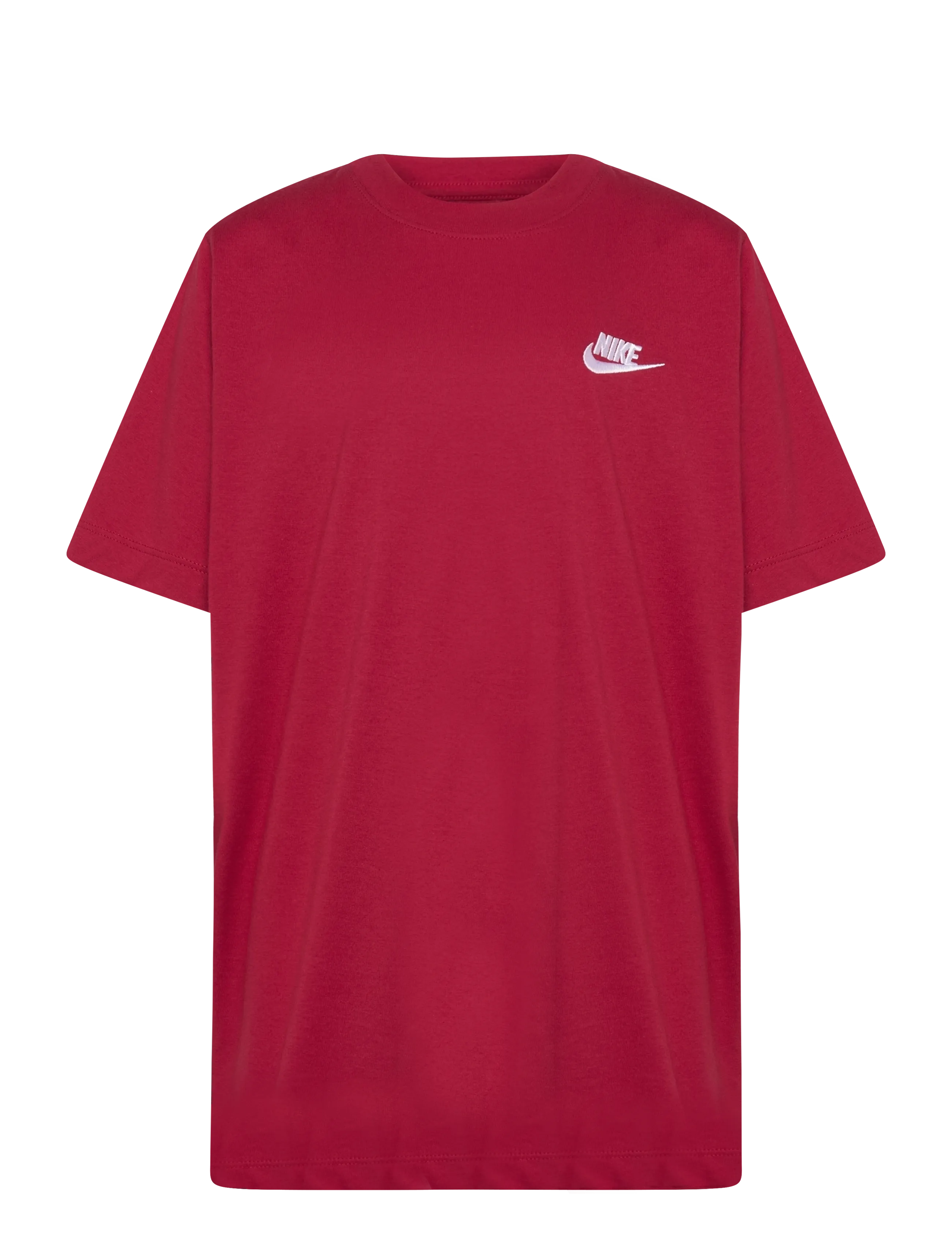 Nike K NSW TEE EMB FUTURA LBR - Sporditopid - TOUGH RED / red