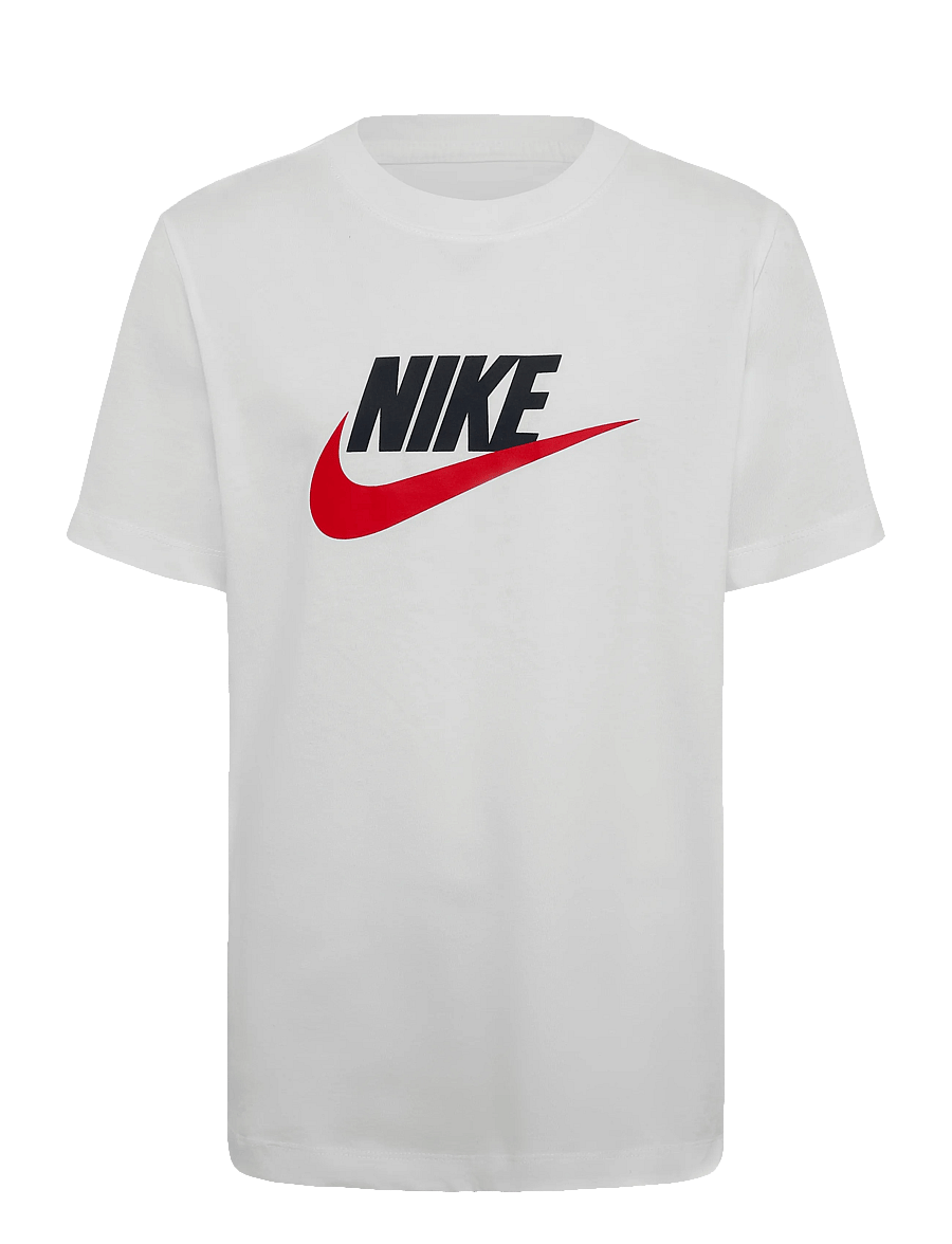 Nike - K NSW TEE FUTURA HBR - sportoberteile - white - 0