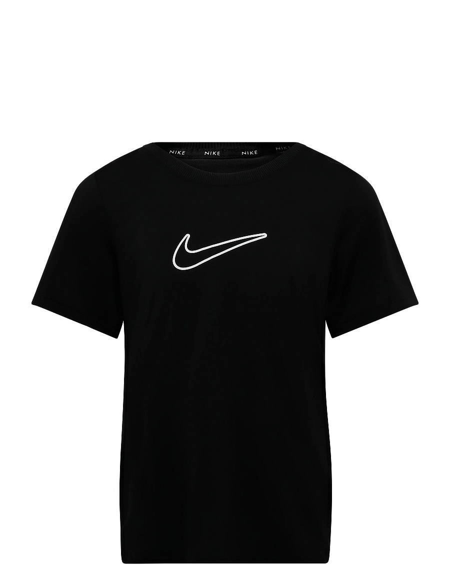 Nike - Nike One Girls" Dri-FIT Short- - sportoberteile - black/white - 0