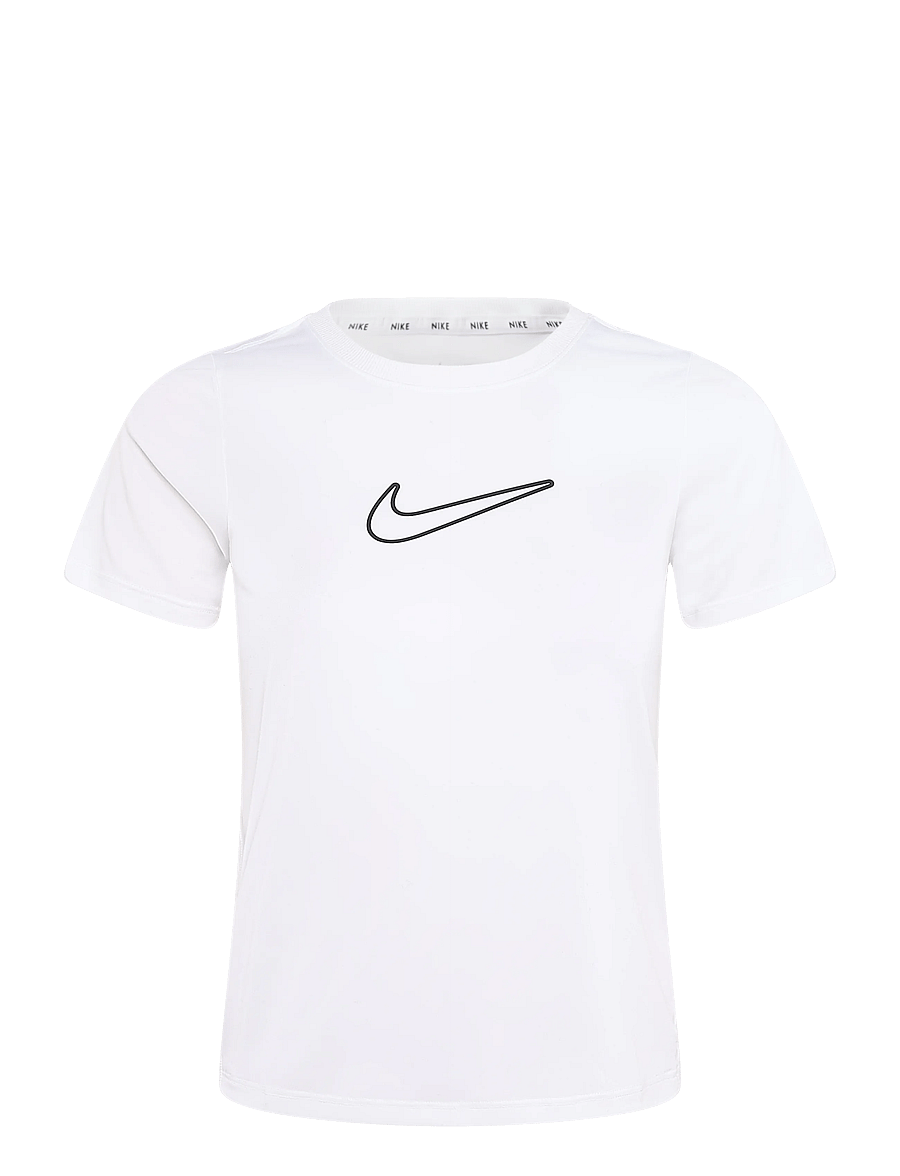 Nike - G NK DF ONE STD SS TOP HBR - sporditopid - white/black - 0