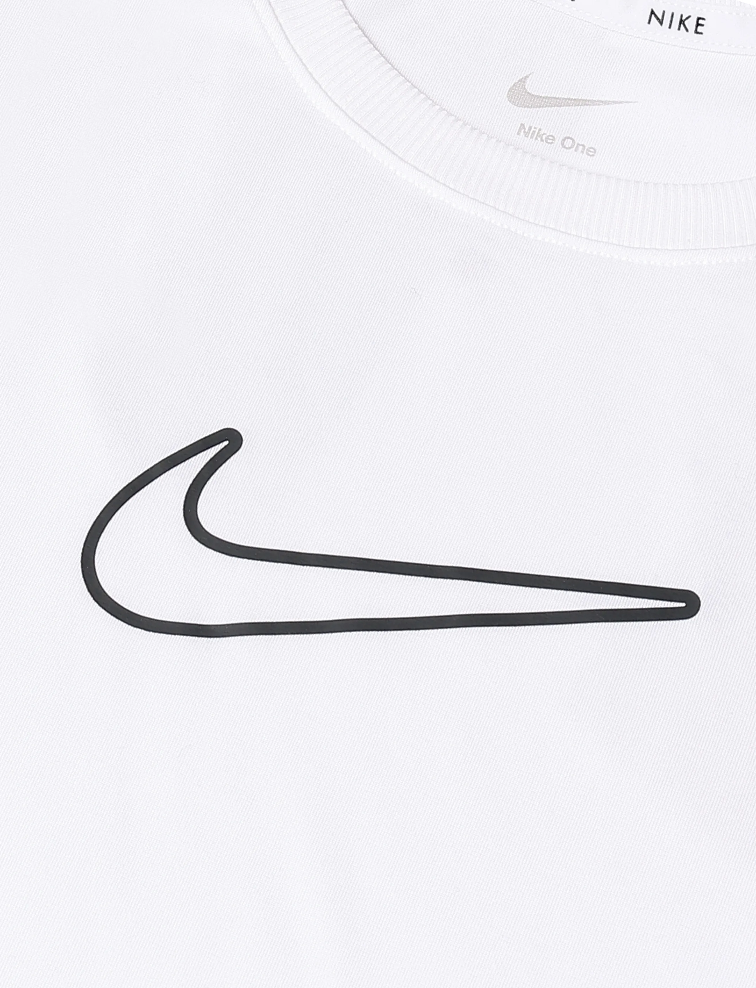 Nike - Nike One Girls" Dri-FIT Short- - white/black - 2
