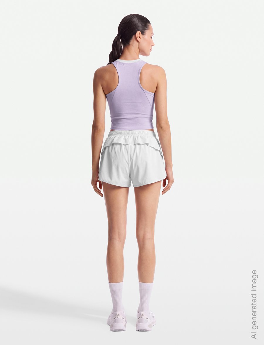 Nike - Nike Court Dri-Fit Advantage Tank - toppar & t-shirts - bleached lilac/white - 4