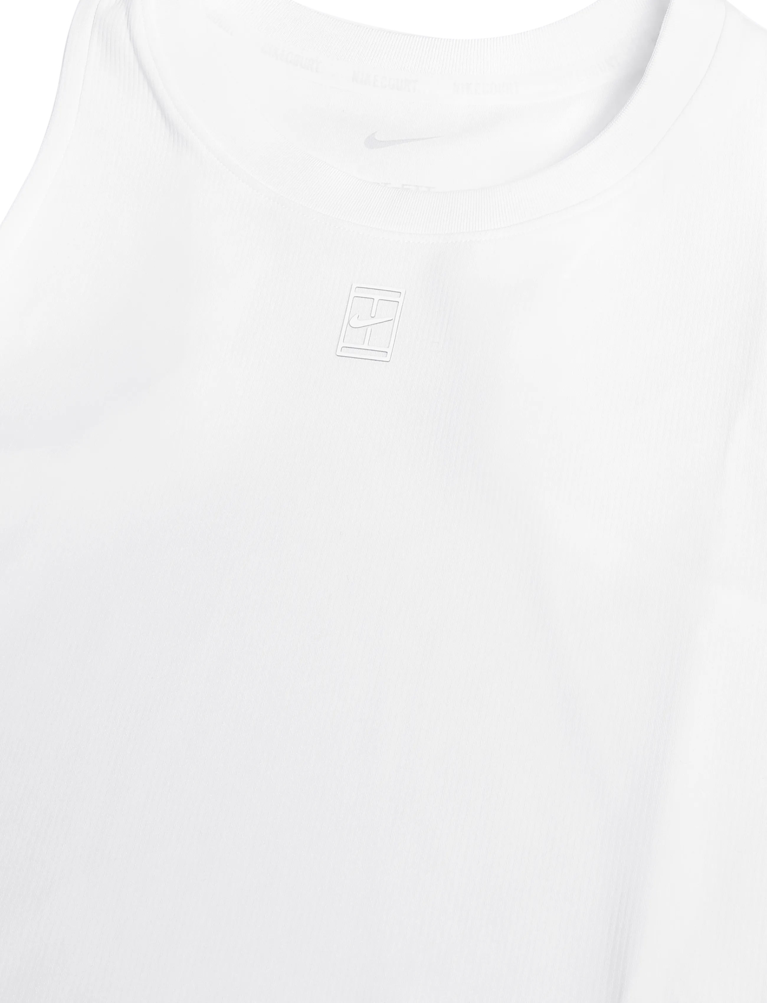 Nike - Nike Court Dri-Fit Advantage Tank - Õlapaeltega pluusid - white/white - 2