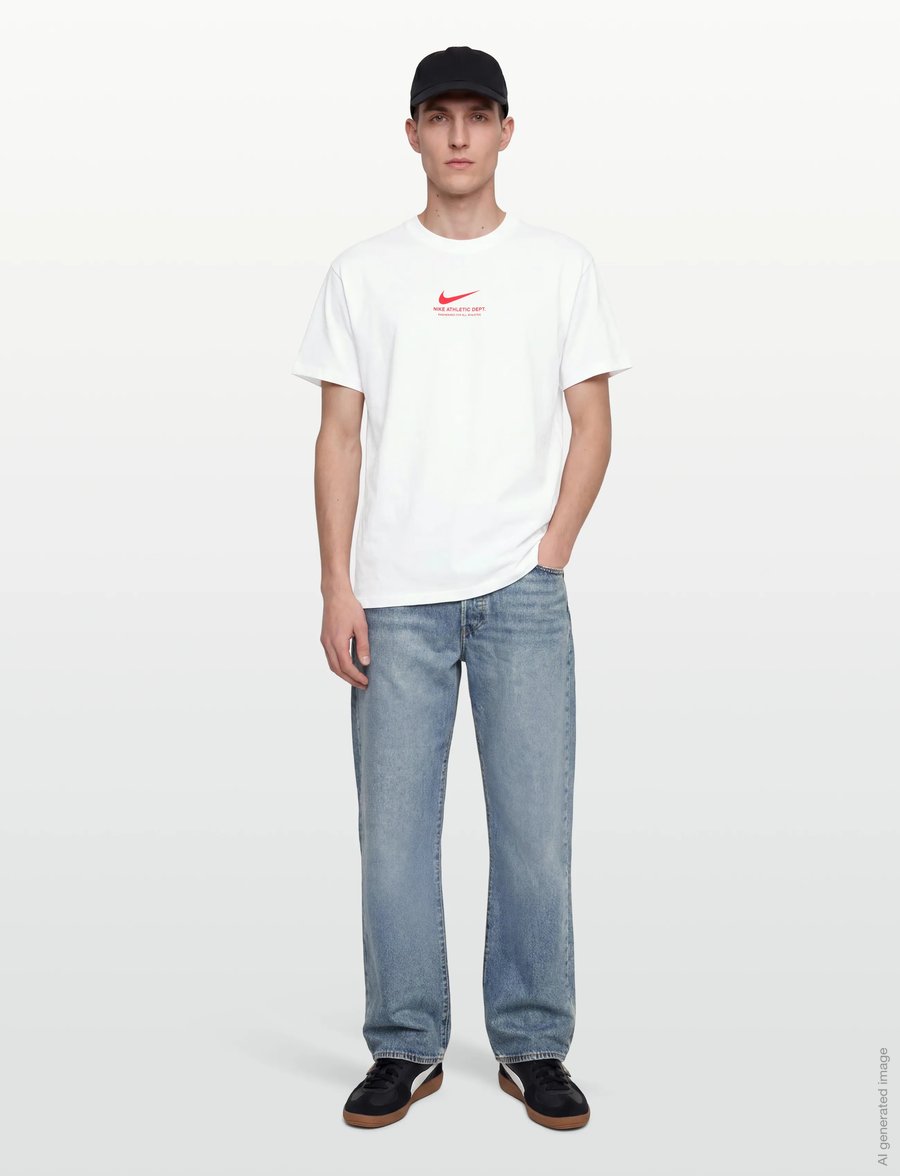 Nike - Nike Sportswear SI TEE - tops & t-shirts - white - 0