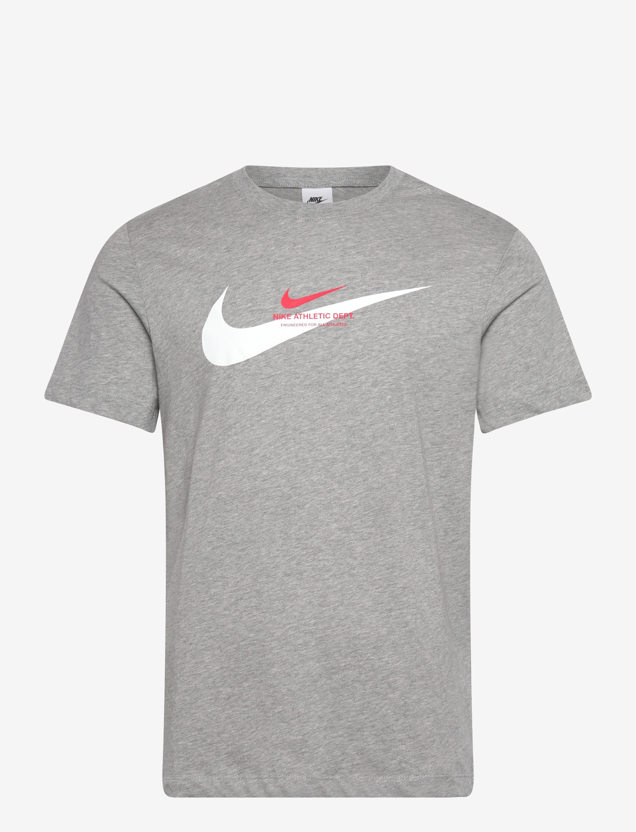 Nike - M NSW SI REG TEE - oberteile & t-shirts - dk grey heather - 0
