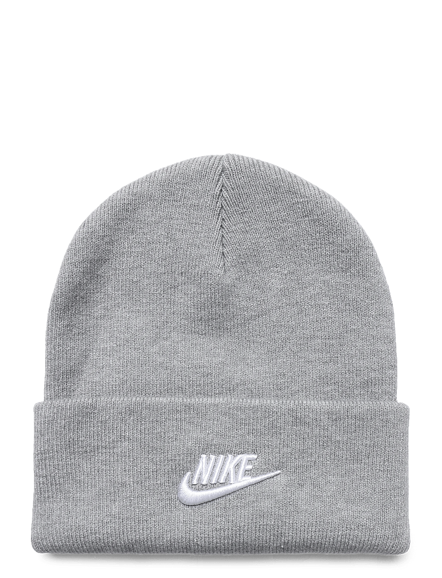 Nike - Nike Peak Big Kids" Beanie - beanies - dk grey heather/white - 0