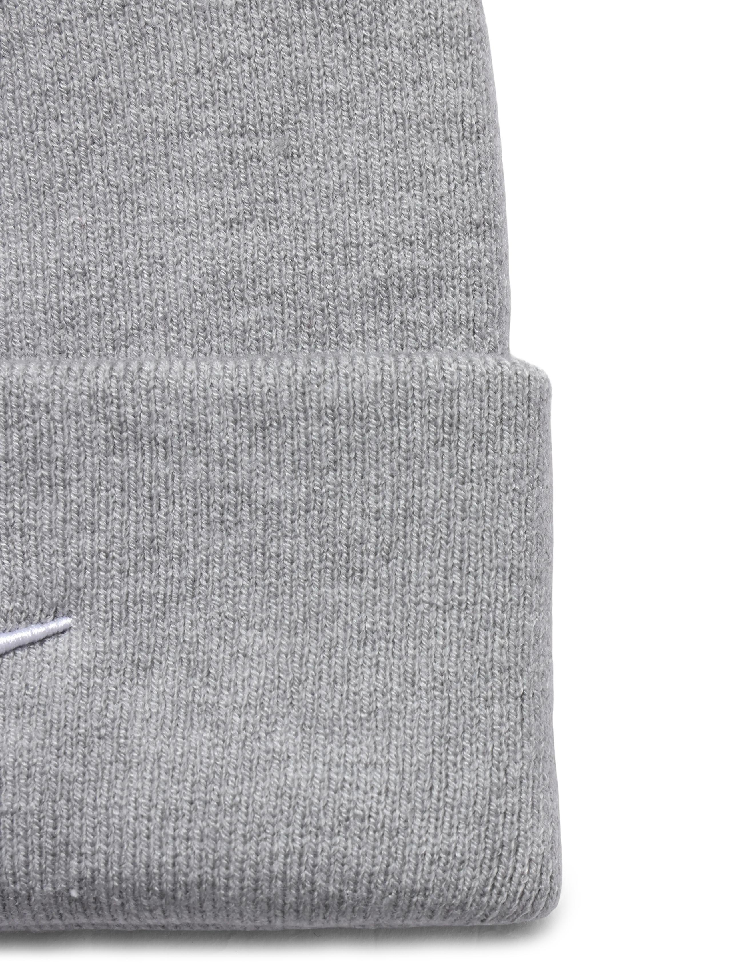 Nike - Nike Peak Big Kids" Beanie - beanies - dk grey heather/white - 2